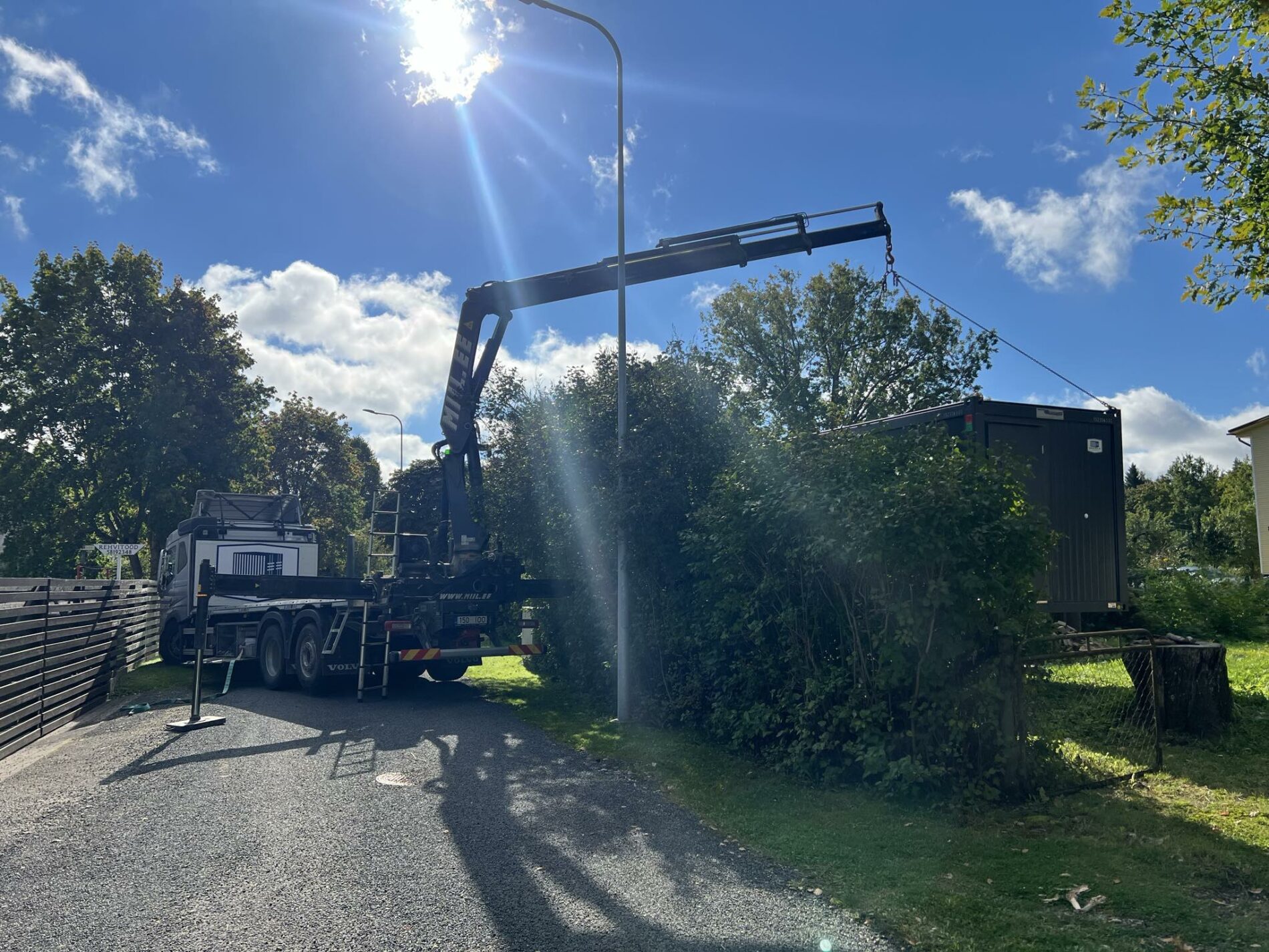 haulage with a lift