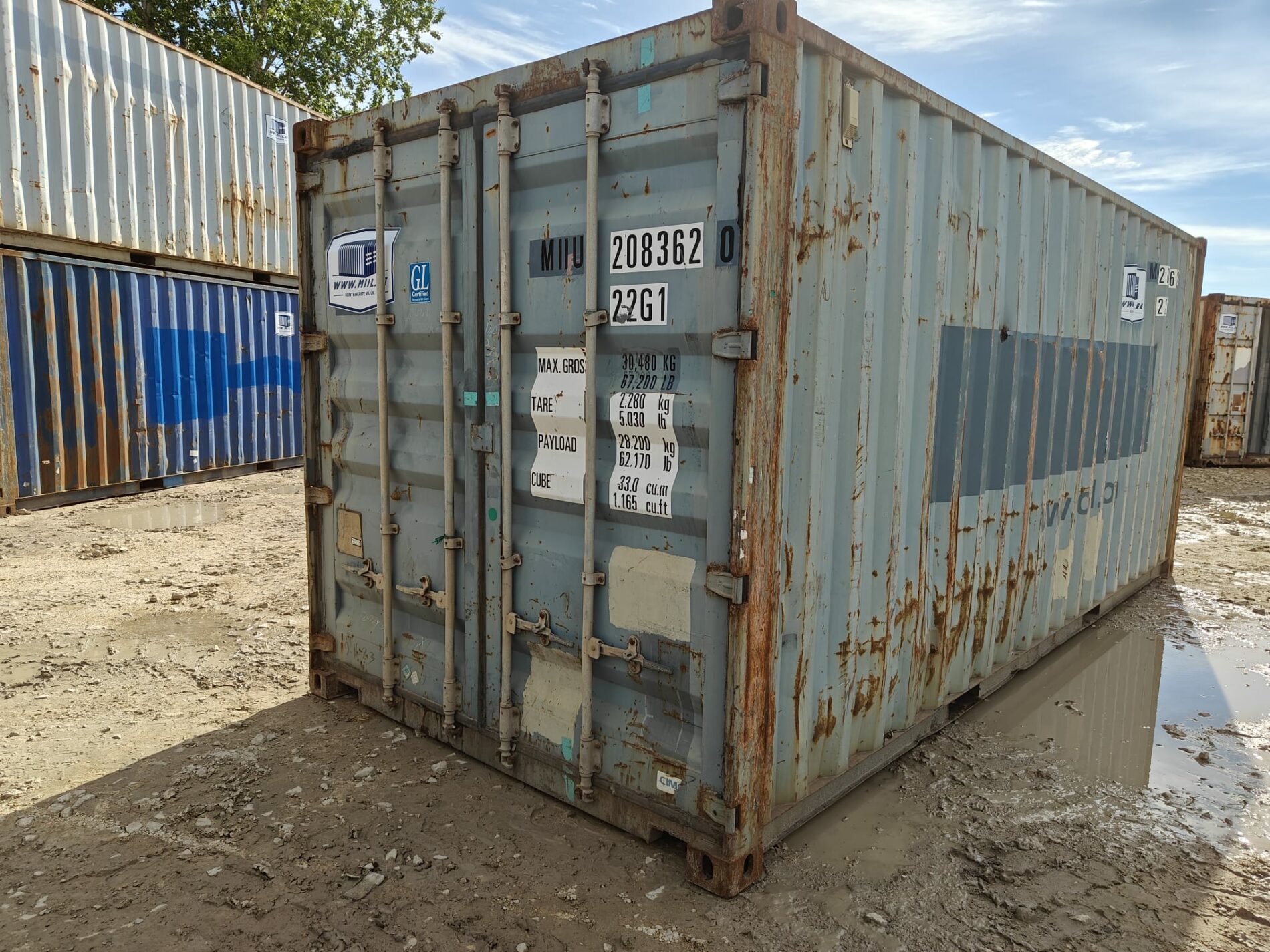 20DC Shipping container MIIU2083620- RIGA (Dealer only)