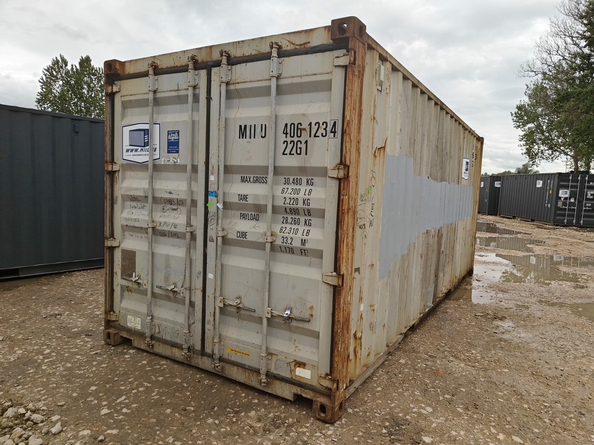 20DC Shipping container MIIU4061234- RIGA (Dealer only)