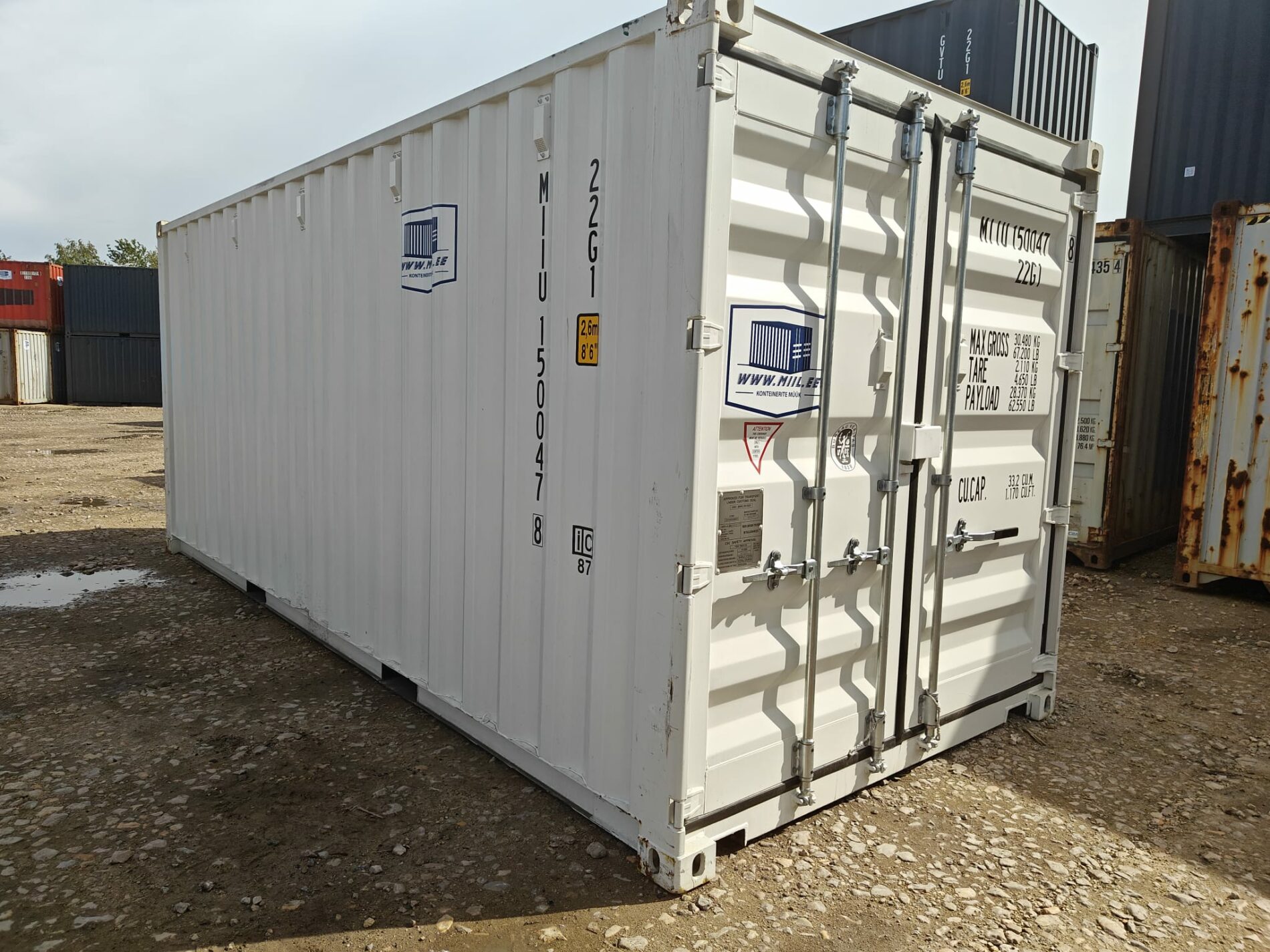 20DC Storage container MIIU1500478- RIGA (Dealer only) - Image 2