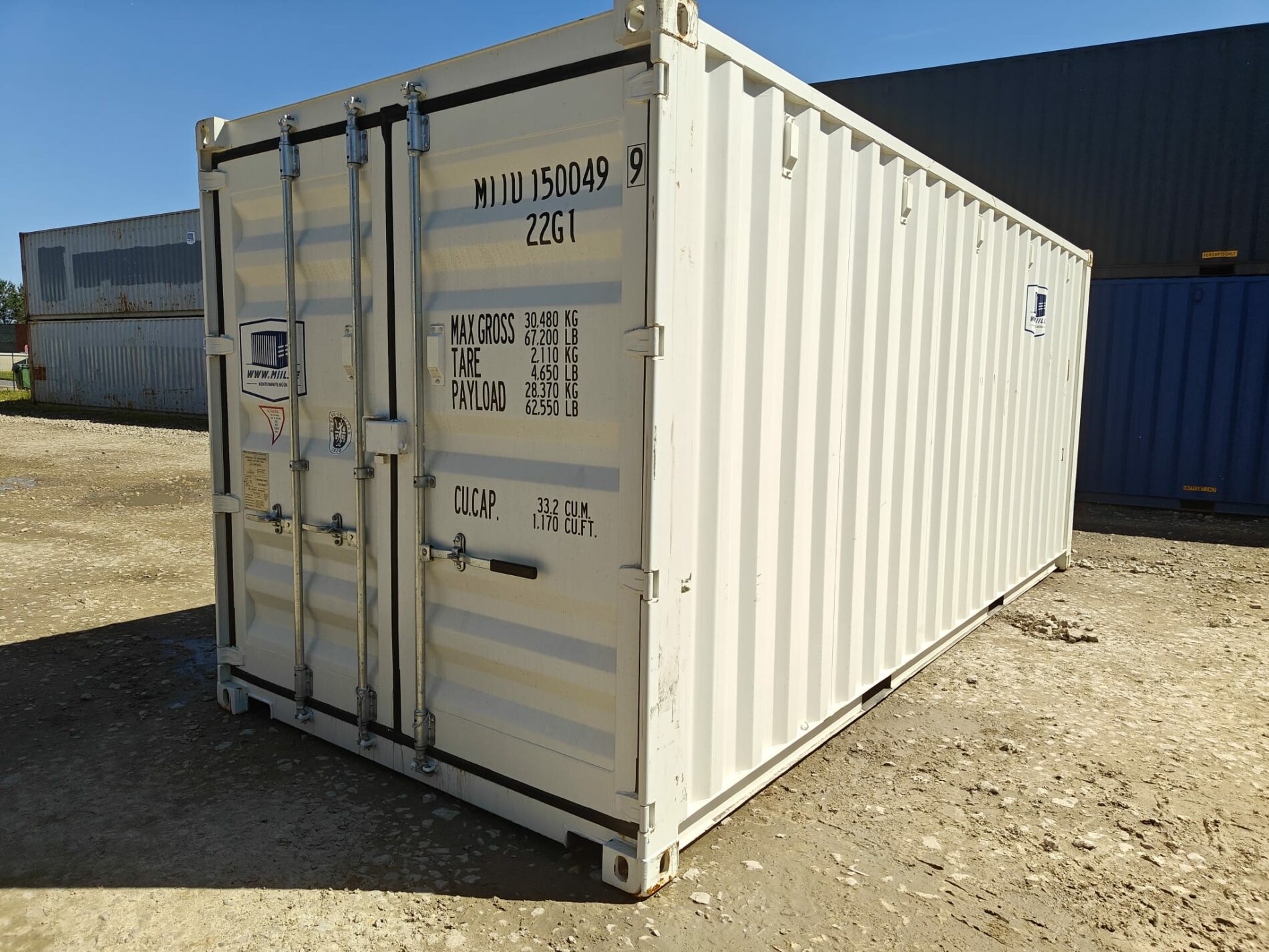 20DC Storage container MIIU1500499- RIGA (Dealer only) - Image 2