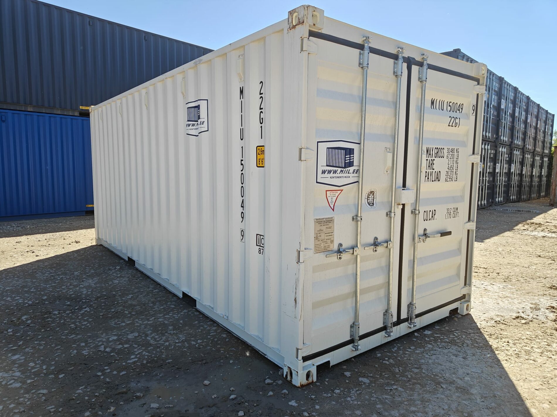 20DC Storage container MIIU1500499- RIGA (Dealer only)