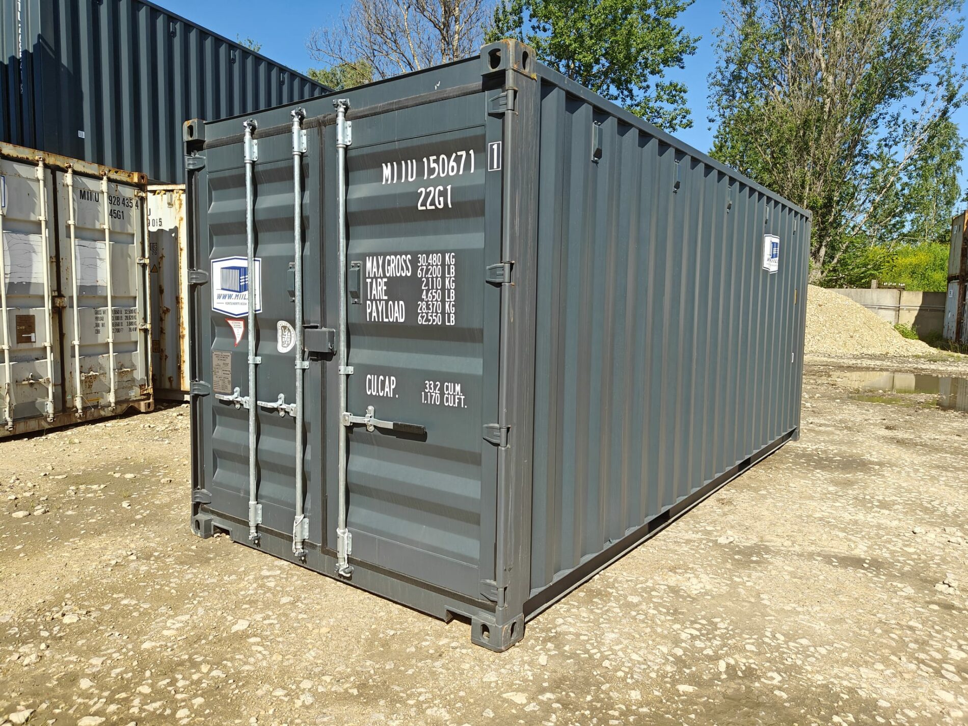 20DC Storage container MIIU1506711- RIGA (Dealer only)