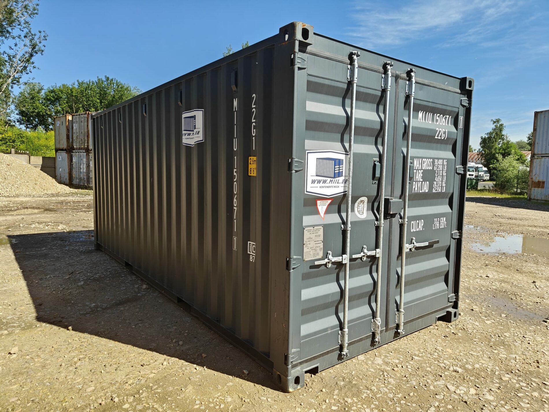 20DC Storage container MIIU1506711- RIGA (Dealer only) - Image 2