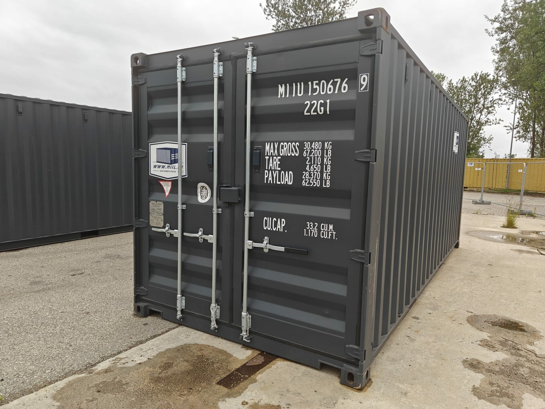 20DC Storage container MIIU1506769- RIGA (Dealer only)