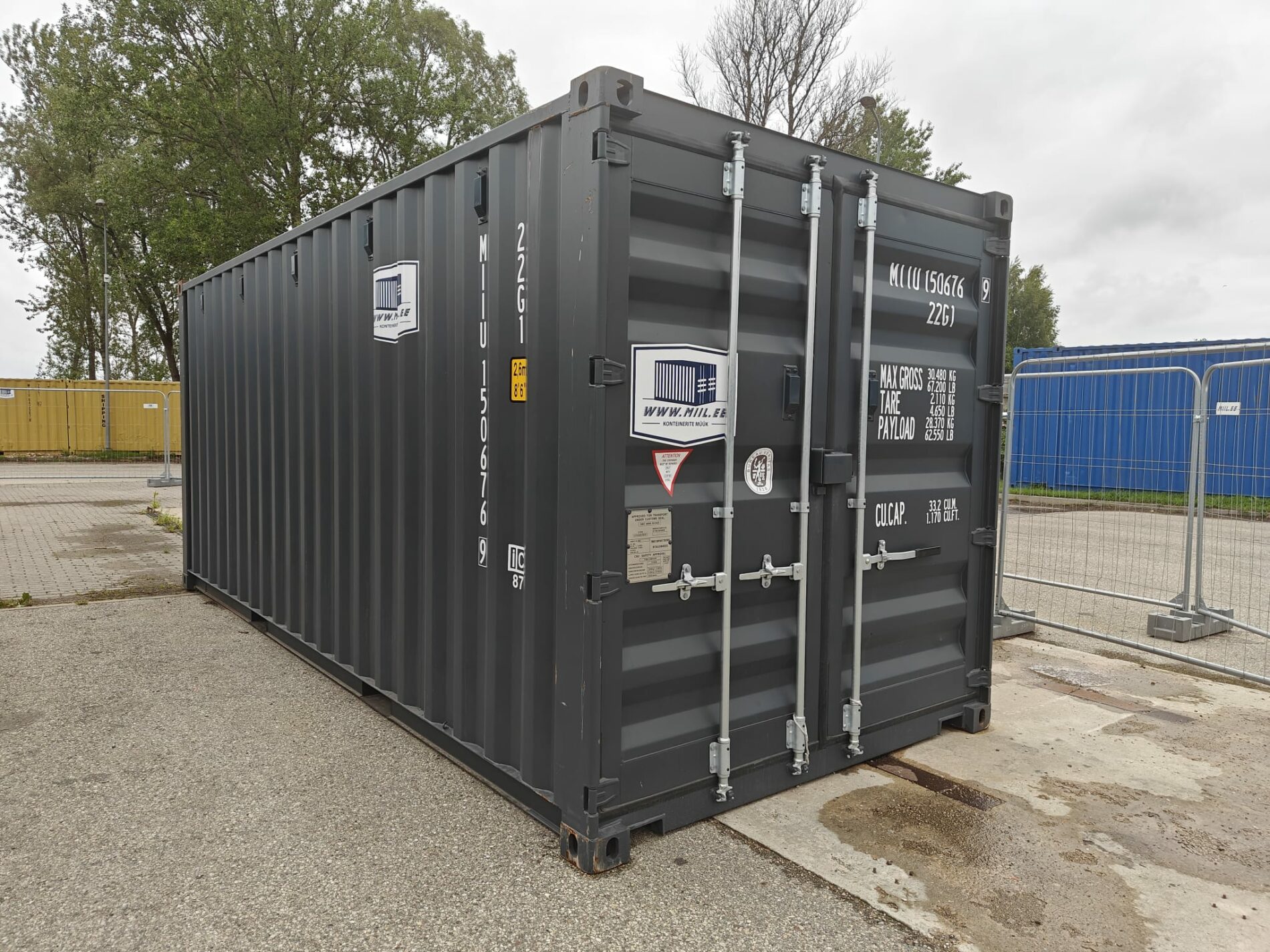 20DC Storage container MIIU1506769- RIGA (Dealer only) - Image 2