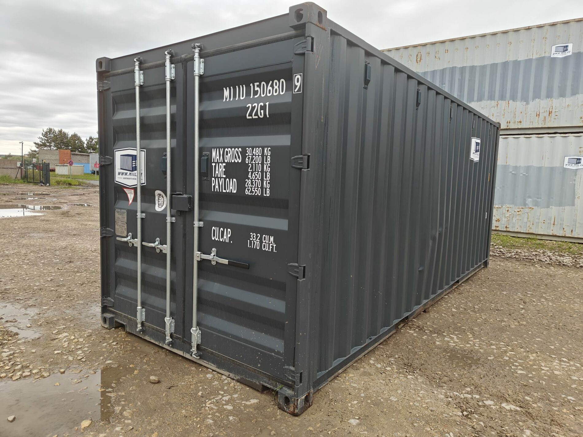 20DC Storage container MIIU1506809- RIGA (Dealer only)