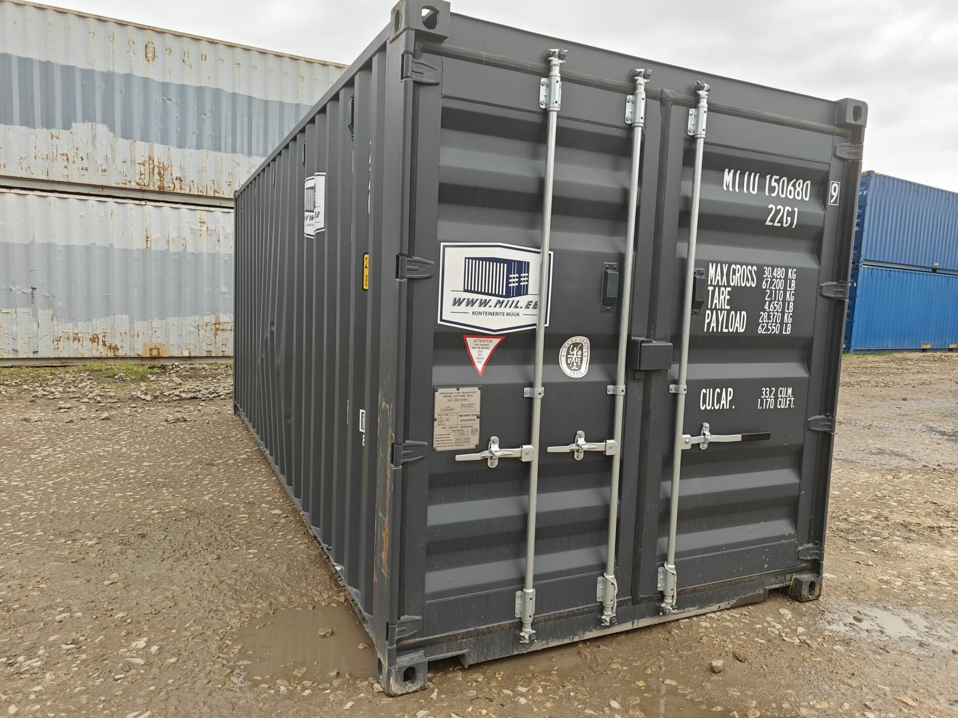 20DC Storage container MIIU1506809- RIGA (Dealer only) - Image 2