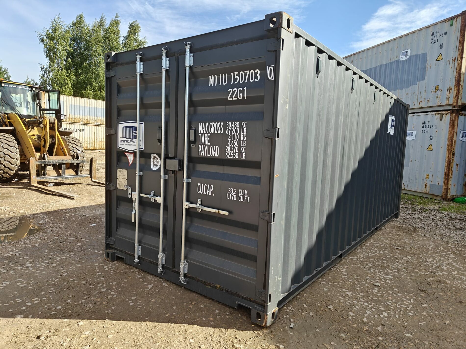 20DC Storage container MIIU1507030- RIGA (Dealer only)