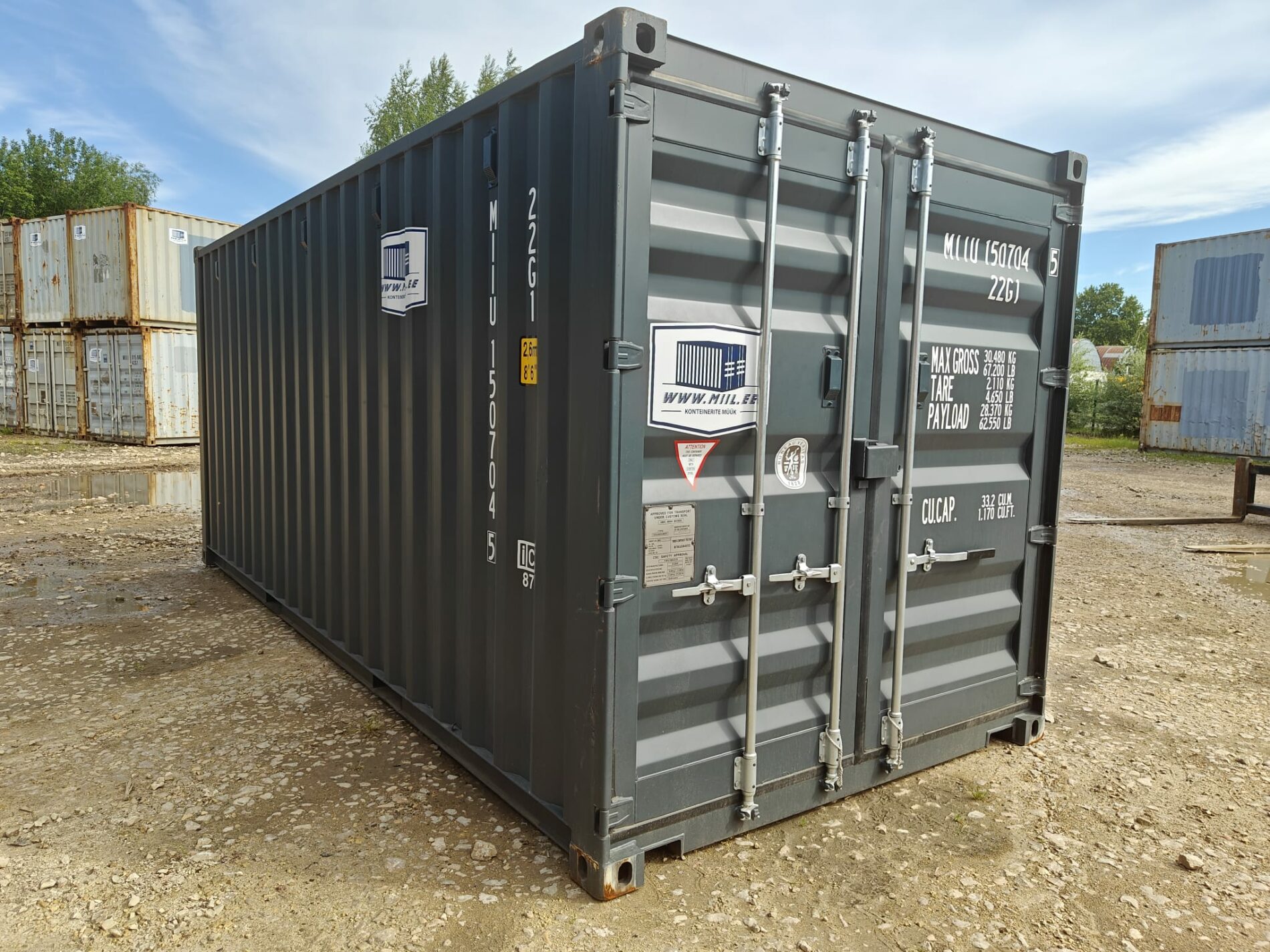 20DC Storage container MIIU1507045- RIGA (Dealer only) - Image 2
