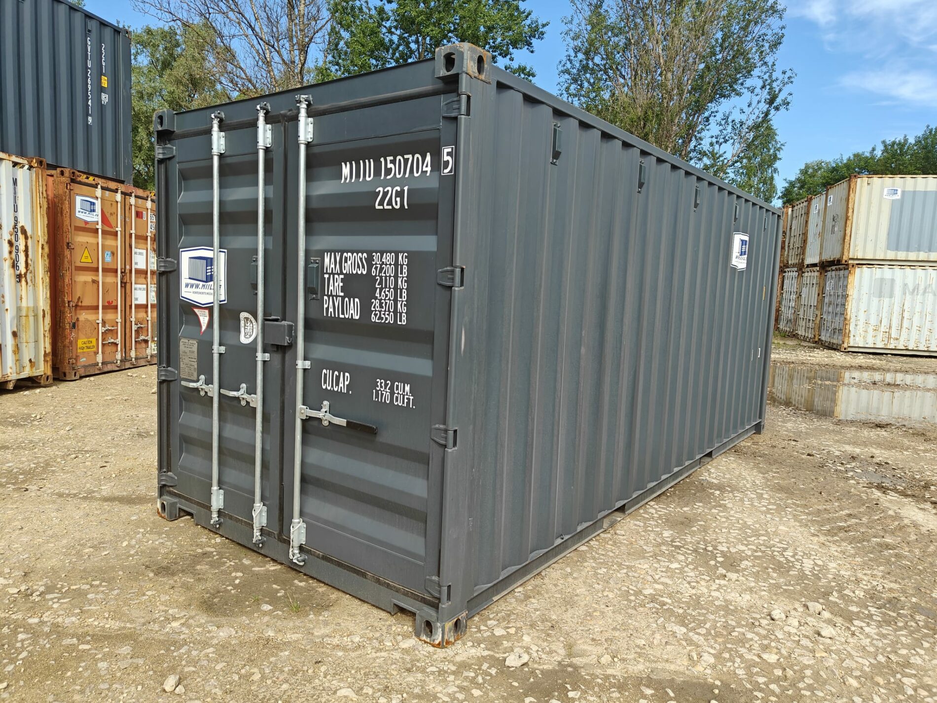 20DC Storage container MIIU1507045- RIGA (Dealer only)