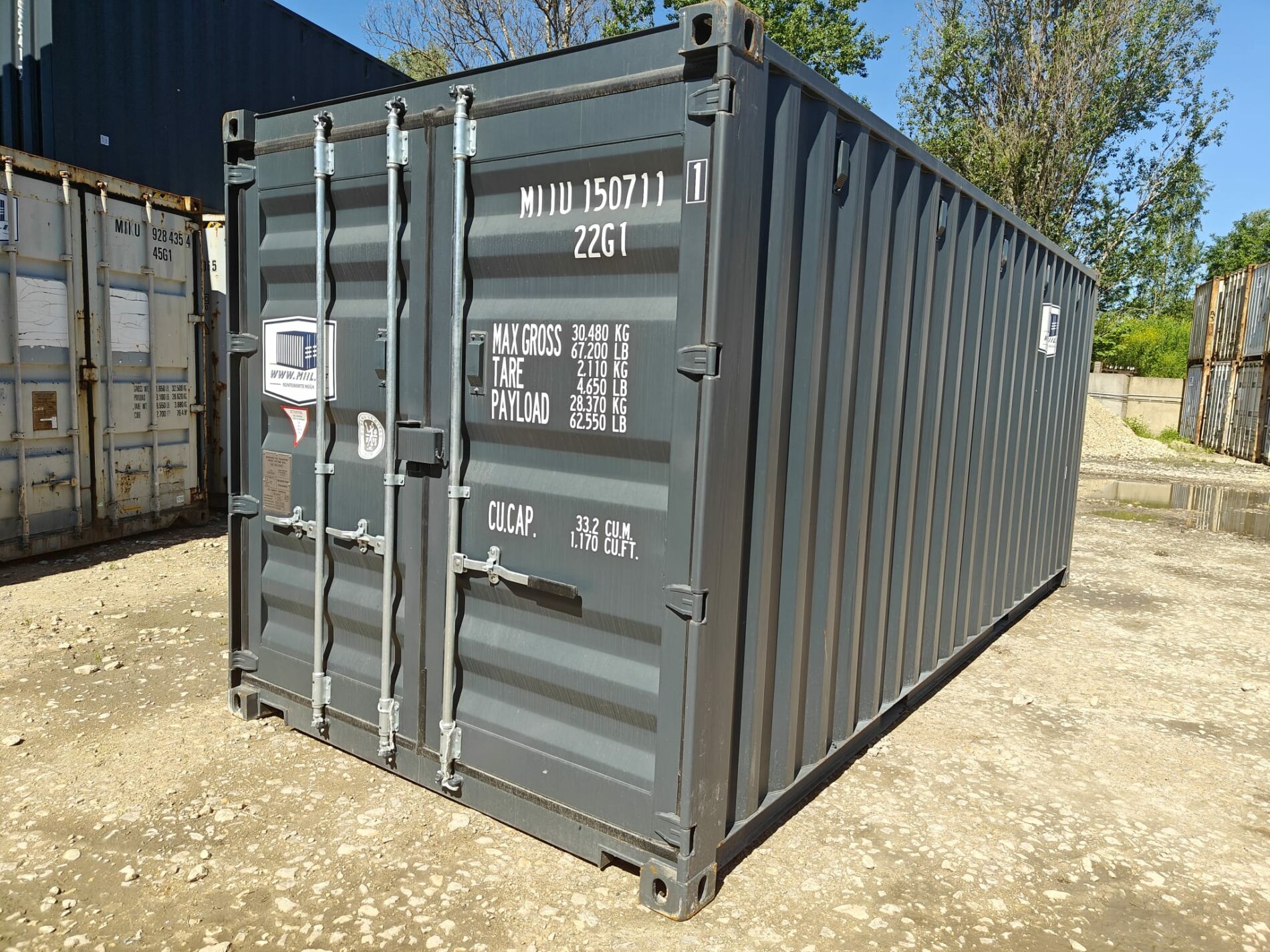 20DC Storage container MIIU1507111- RIGA (Dealer only)