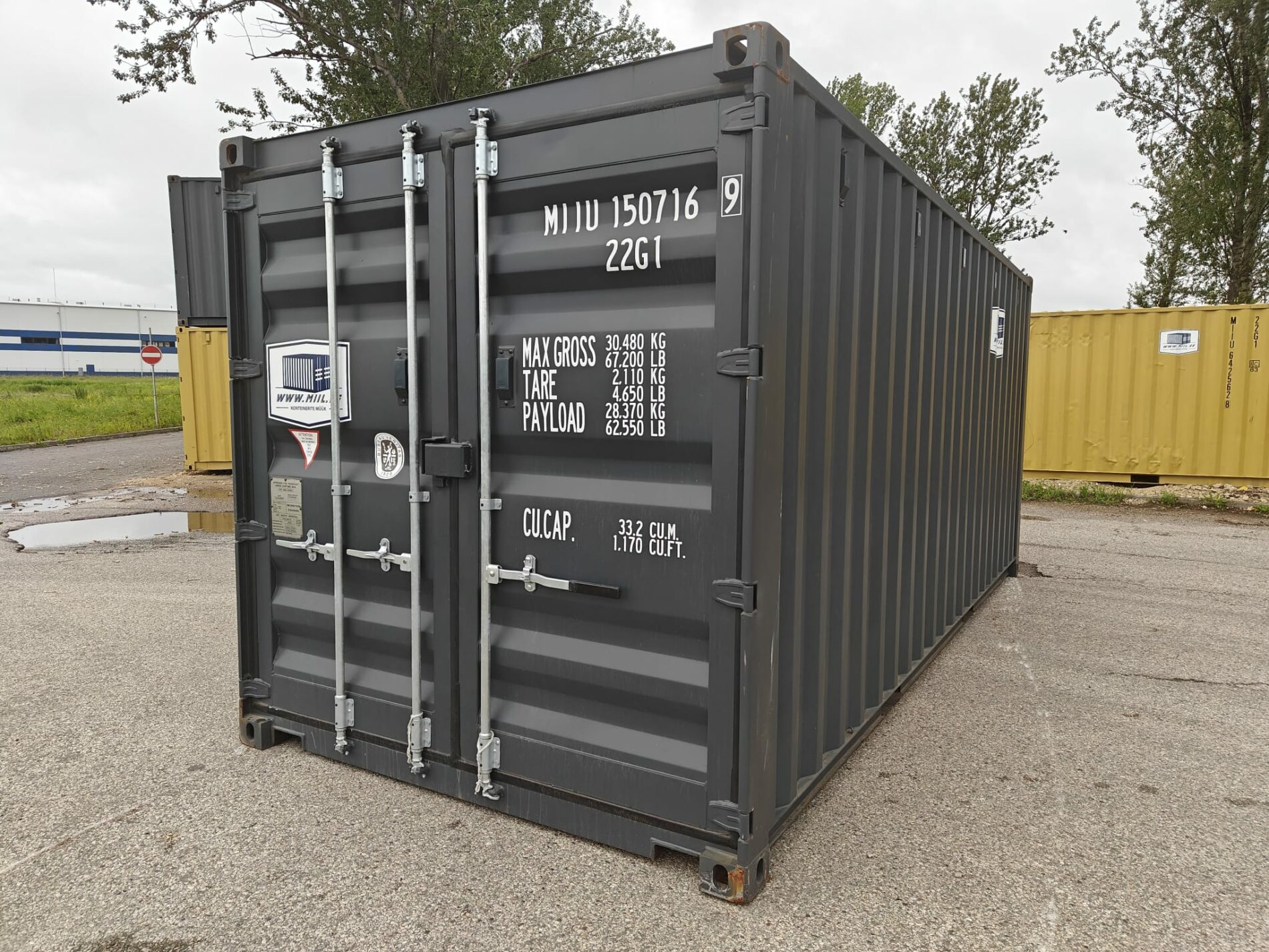 20DC Storage container MIIU1507169- RIGA (Dealer only)
