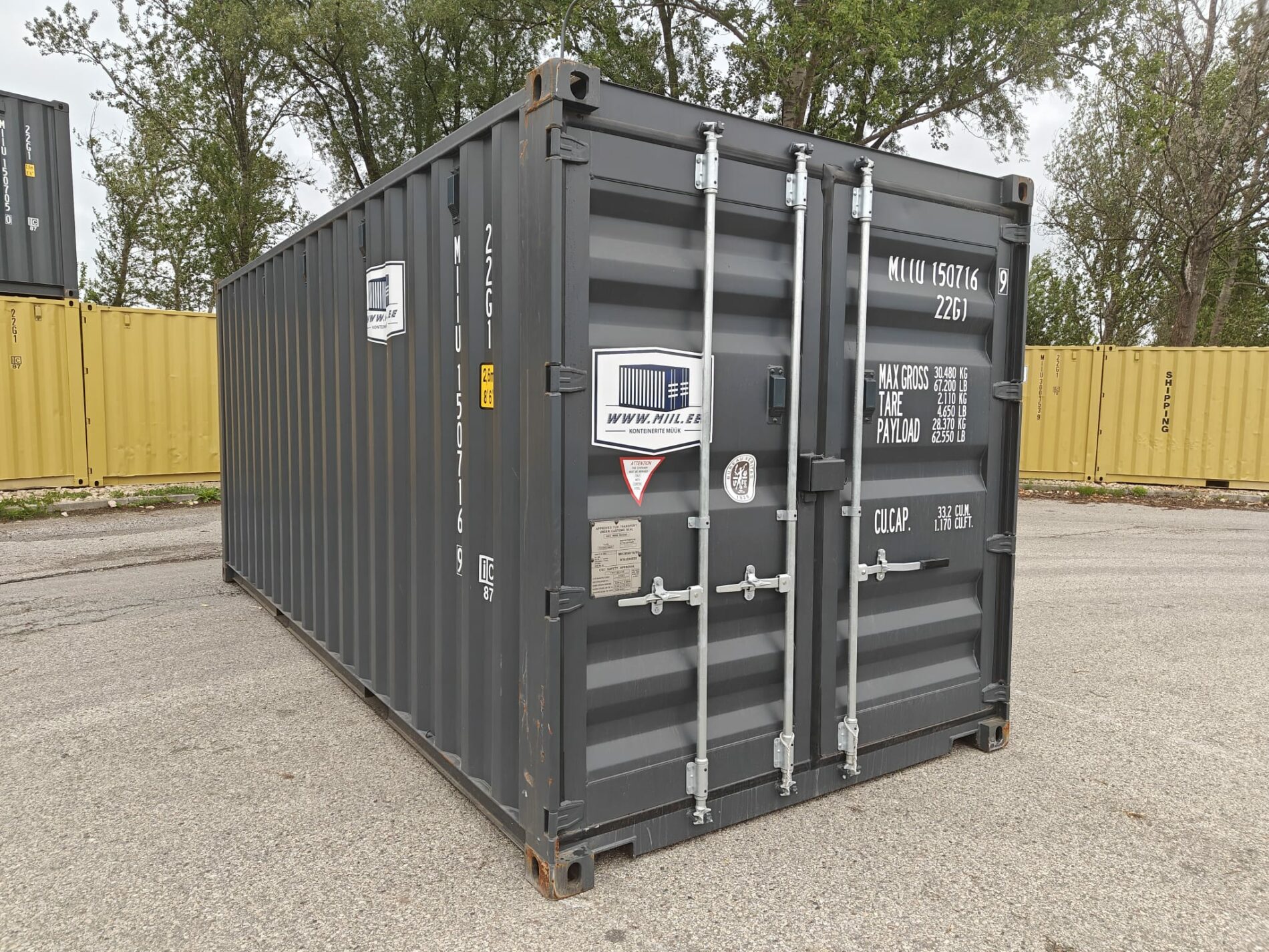 20DC Storage container MIIU1507169- RIGA (Dealer only) - Image 2