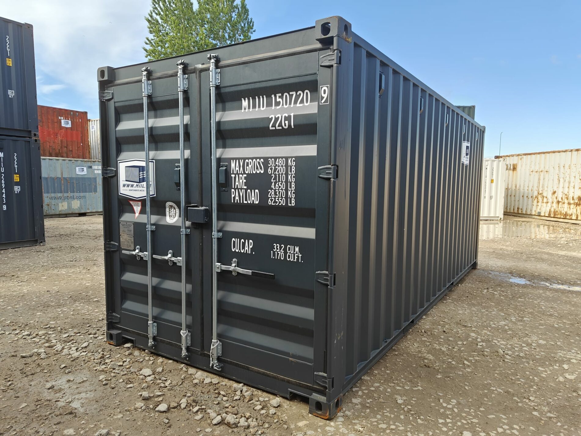 20DC Storage container MIIU1507209- RIGA (Dealer only)