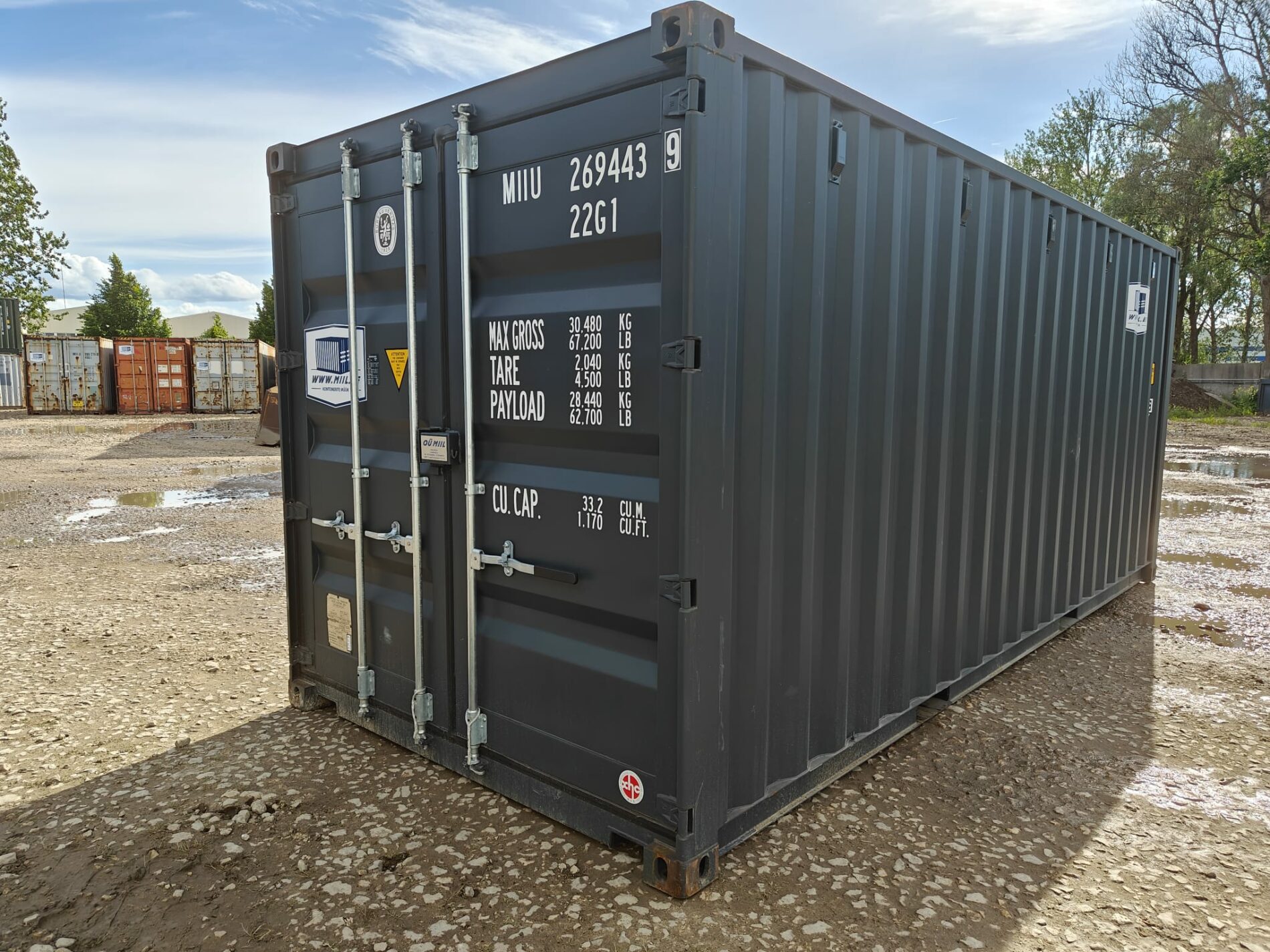 20DC Storage container MIIU2694439- RIGA (Dealer only)
