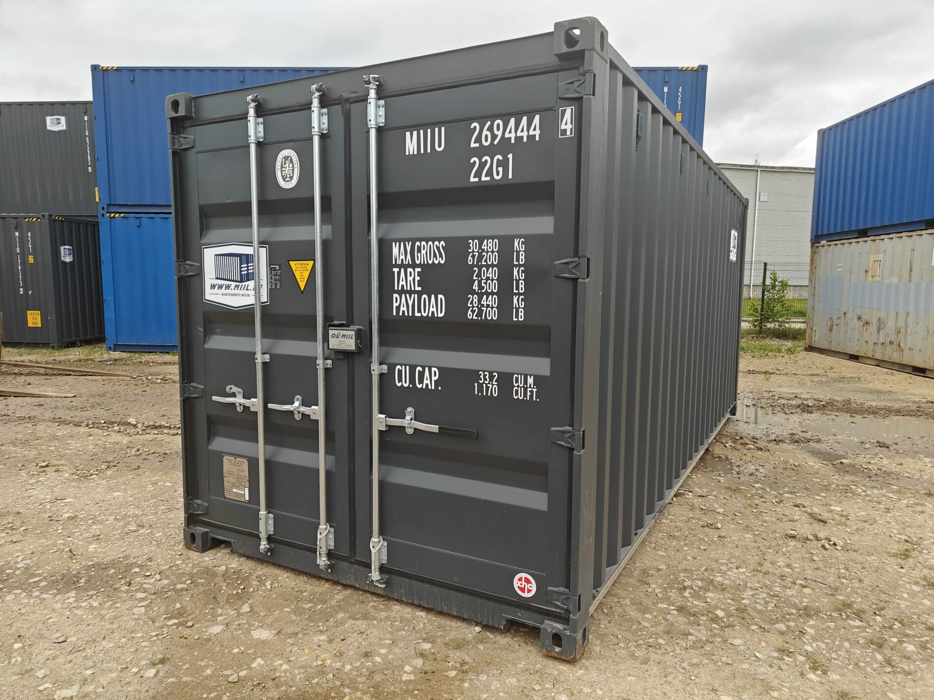 20DC Storage container MIIU2694444- RIGA (Dealer only)