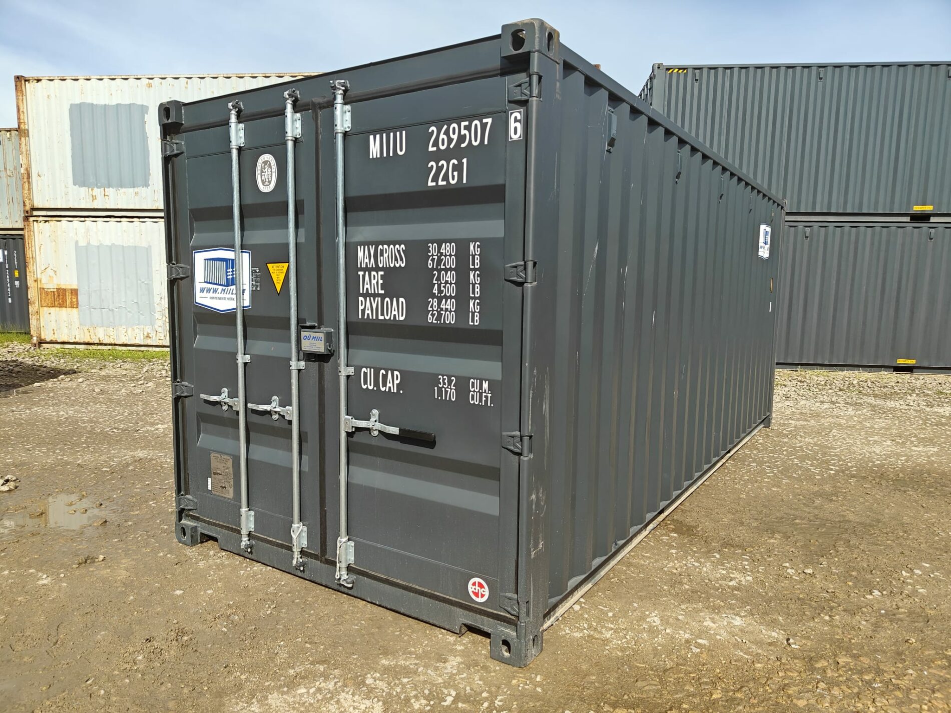 20DC Storage container MIIU2695076- RIGA (Dealer only)
