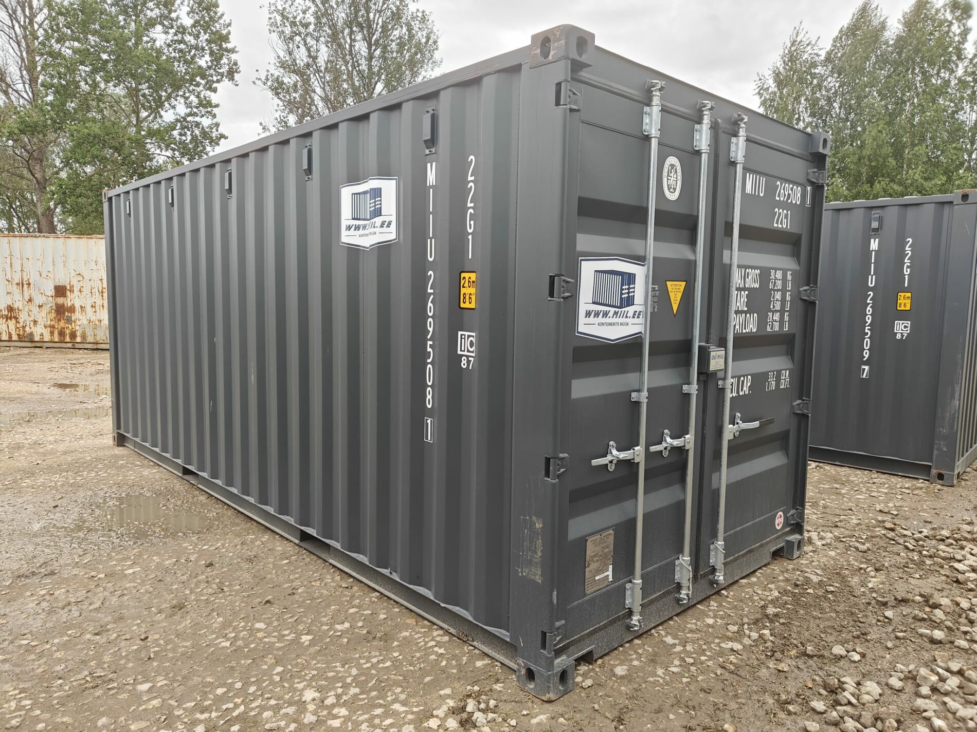 20DC Storage container MIIU2695081- RIGA (Dealer only) - Image 2