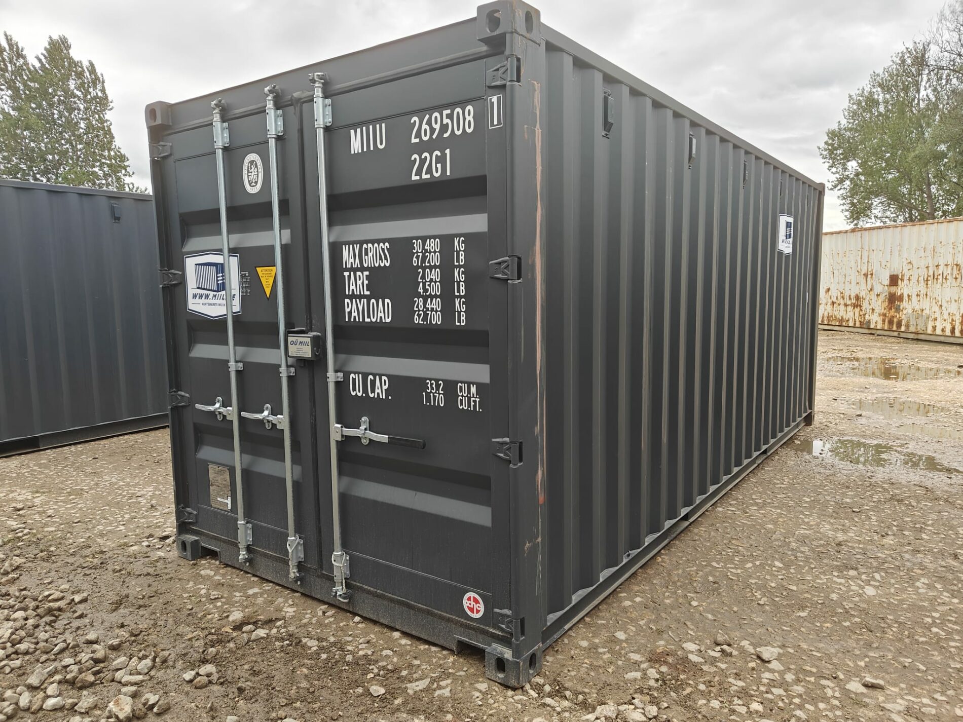 20DC Storage container MIIU2695081- RIGA (Dealer only)