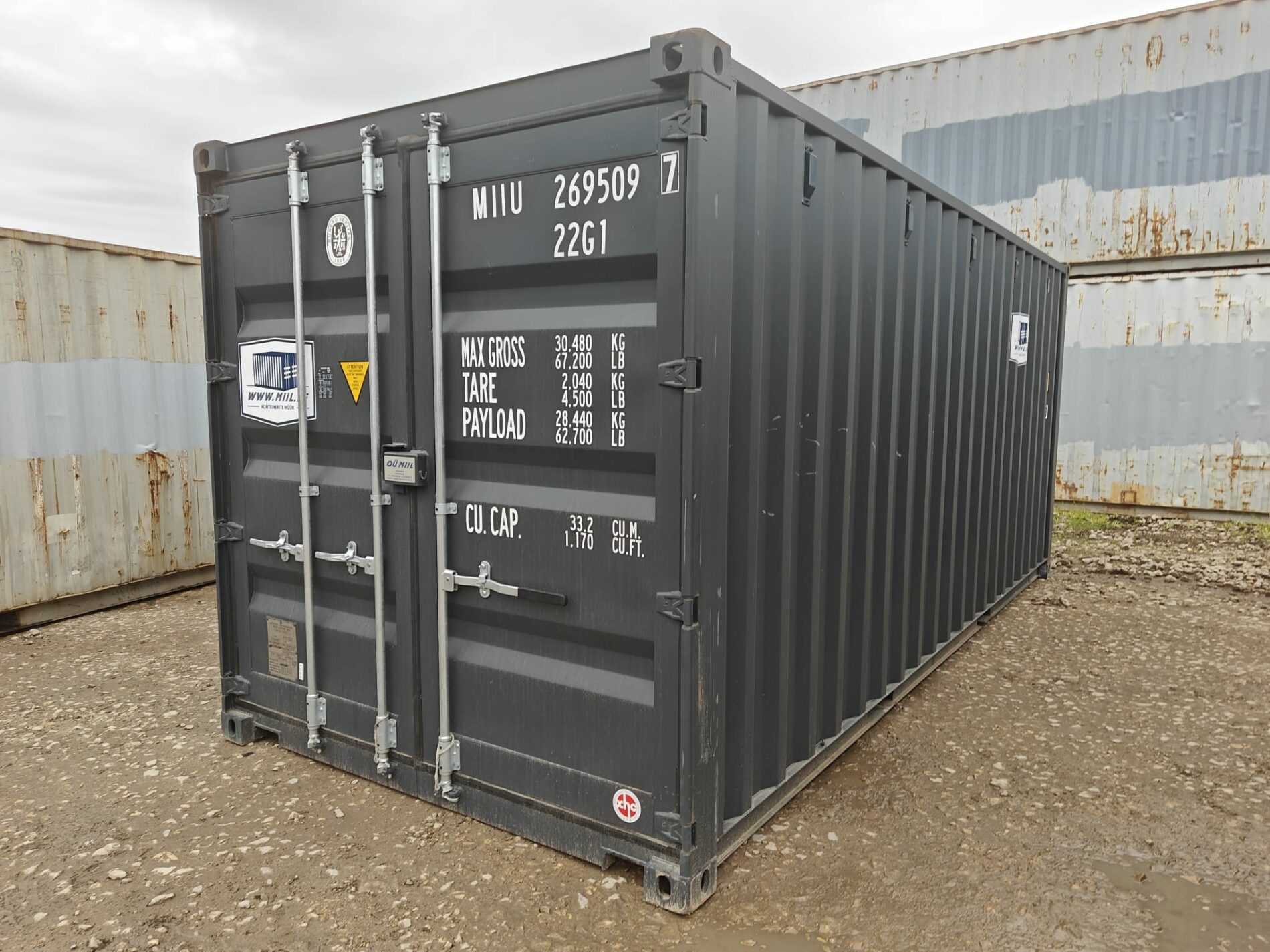 20DC Storage container MIIU2695097- RIGA (Dealer only)
