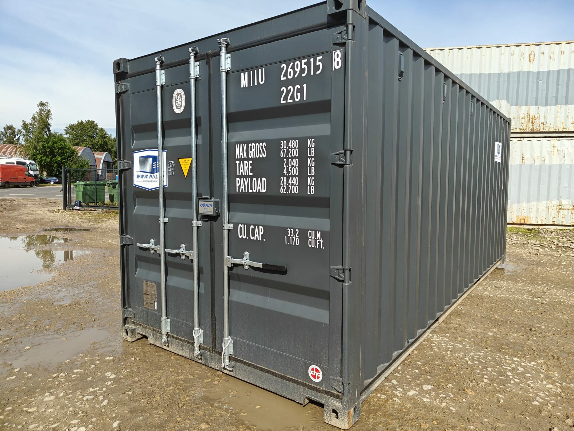 20DC Storage container MIIU2695158- RIGA (Dealer only)