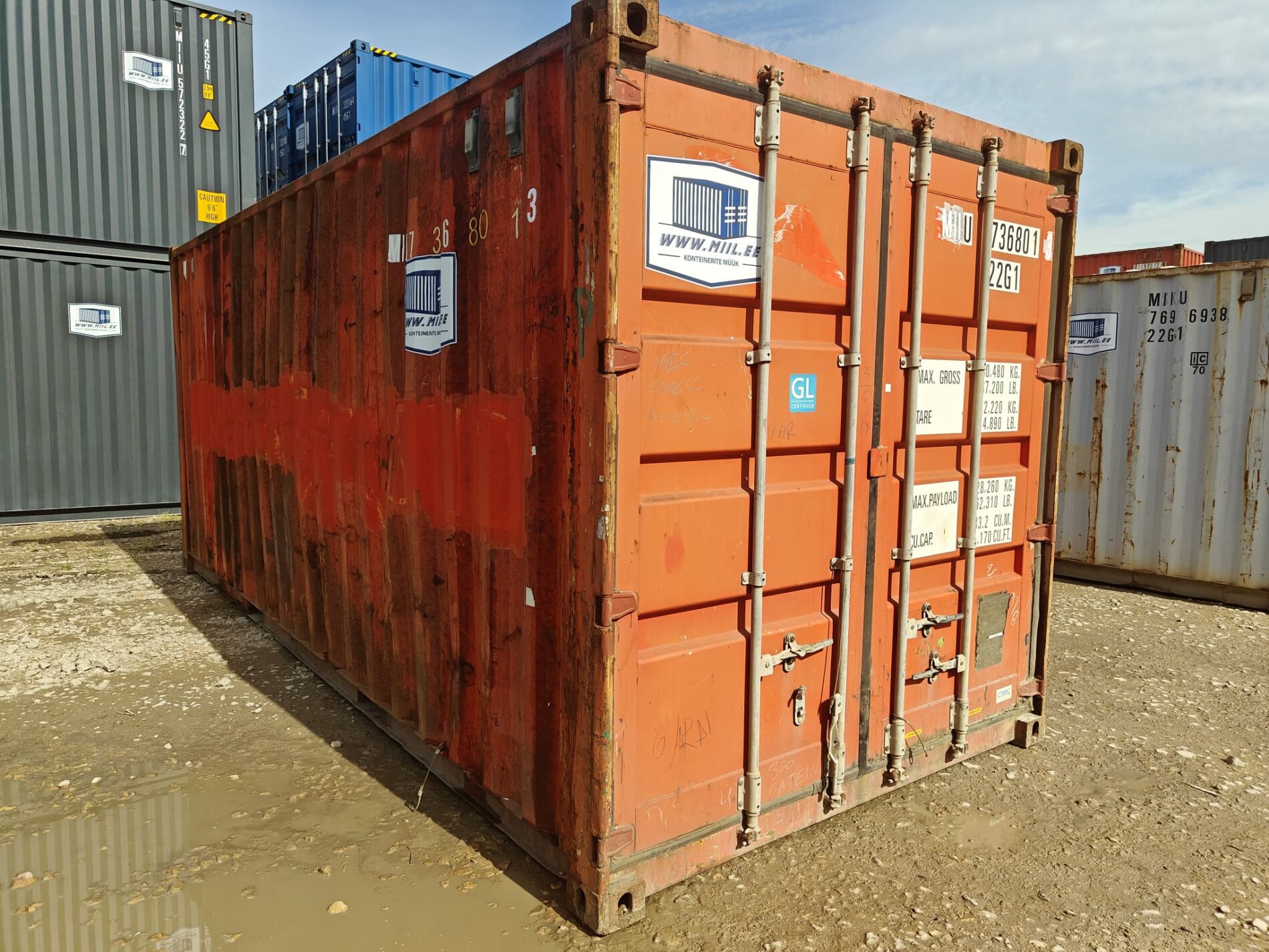 20DC Shipping container MIIU7368013- RIGA (Dealer only) - Image 3