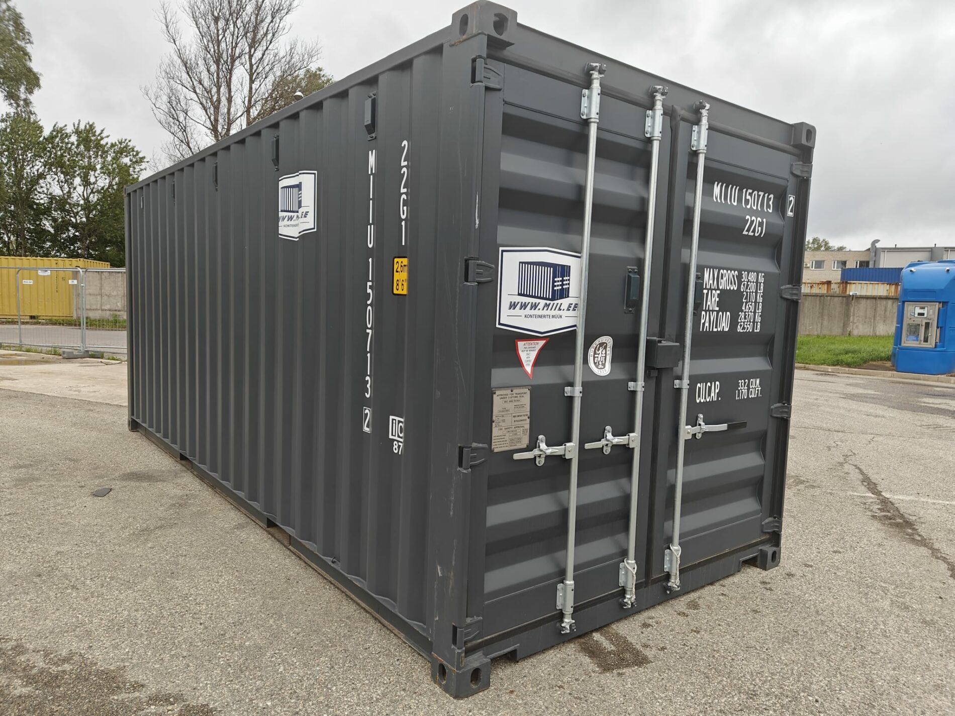 20DC Storage container MIIU1507132- RIGA (Dealer only) - Image 2