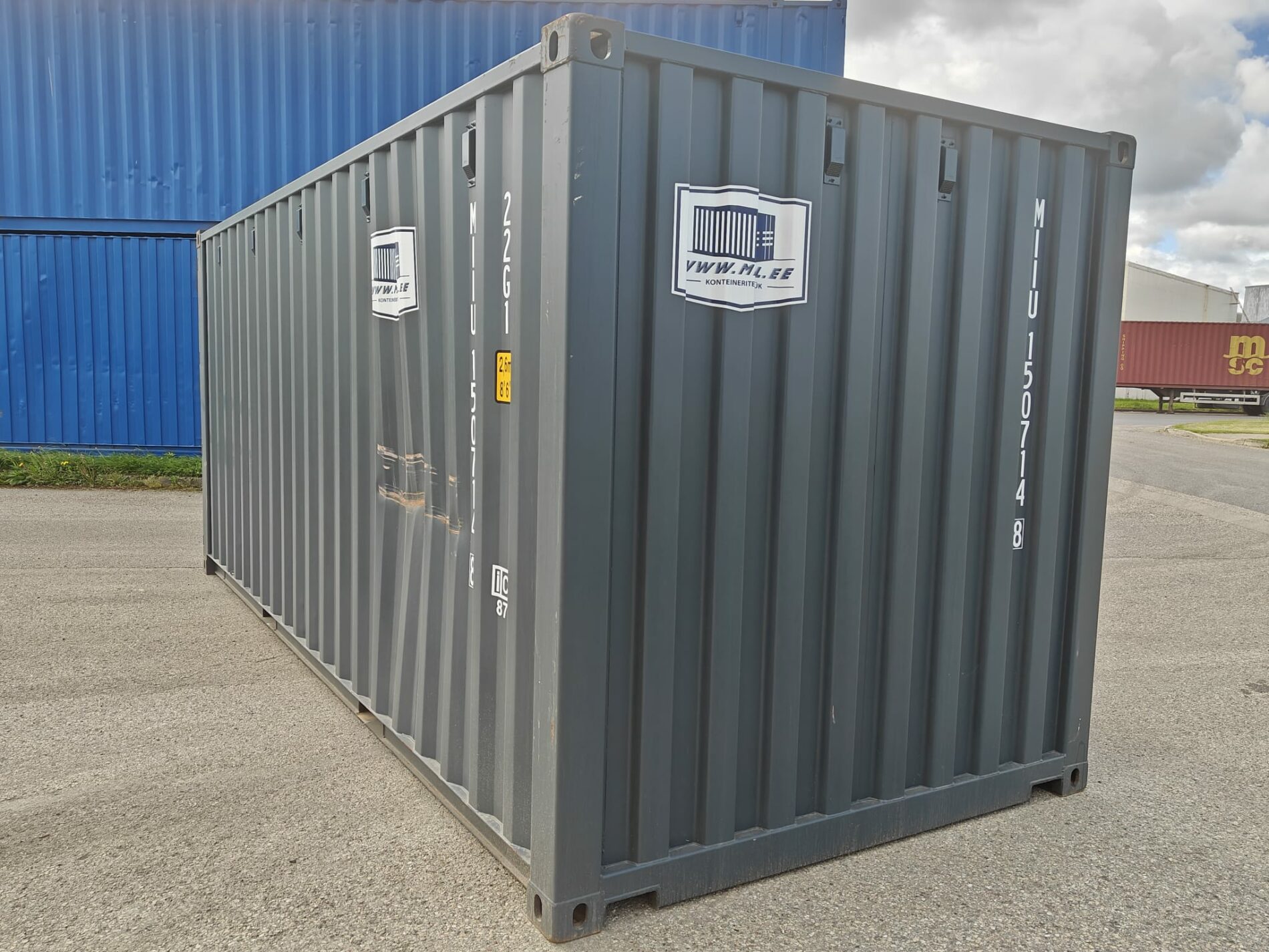 20DC Storage container MIIU1507148- RIGA (Dealer only) Damaged - Image 4