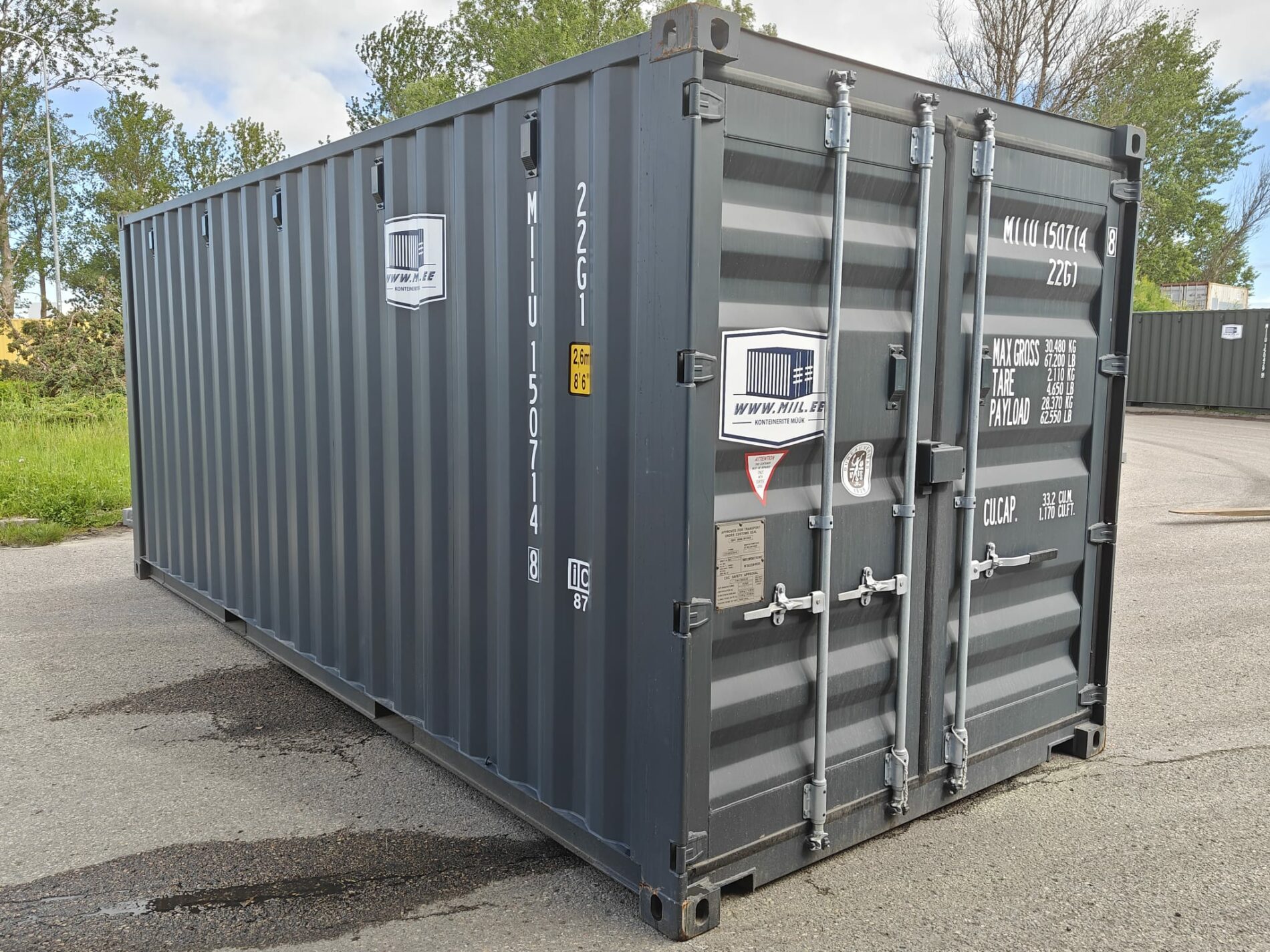 20DC Storage container MIIU1507148- RIGA (Dealer only) Damaged - Image 2