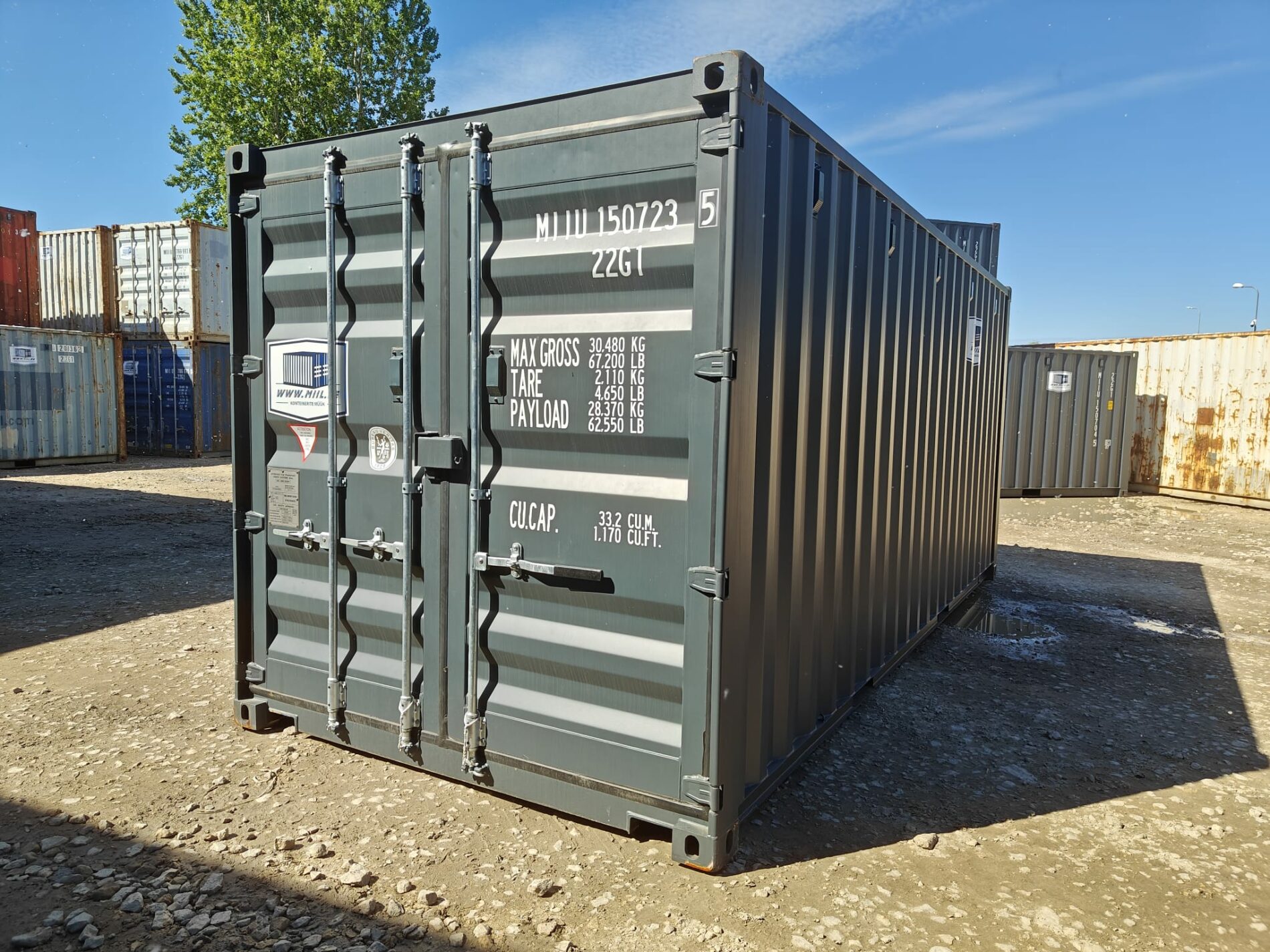 20DC Storage container MIIU1507235- RIGA (Dealer only)