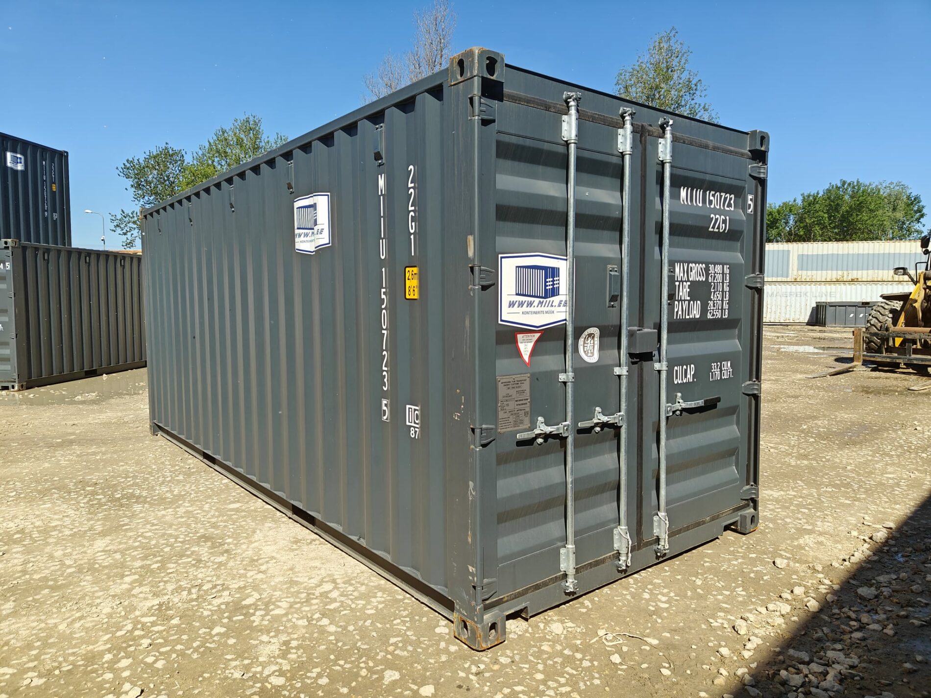 20DC Storage container MIIU1507235- RIGA (Dealer only) - Image 2