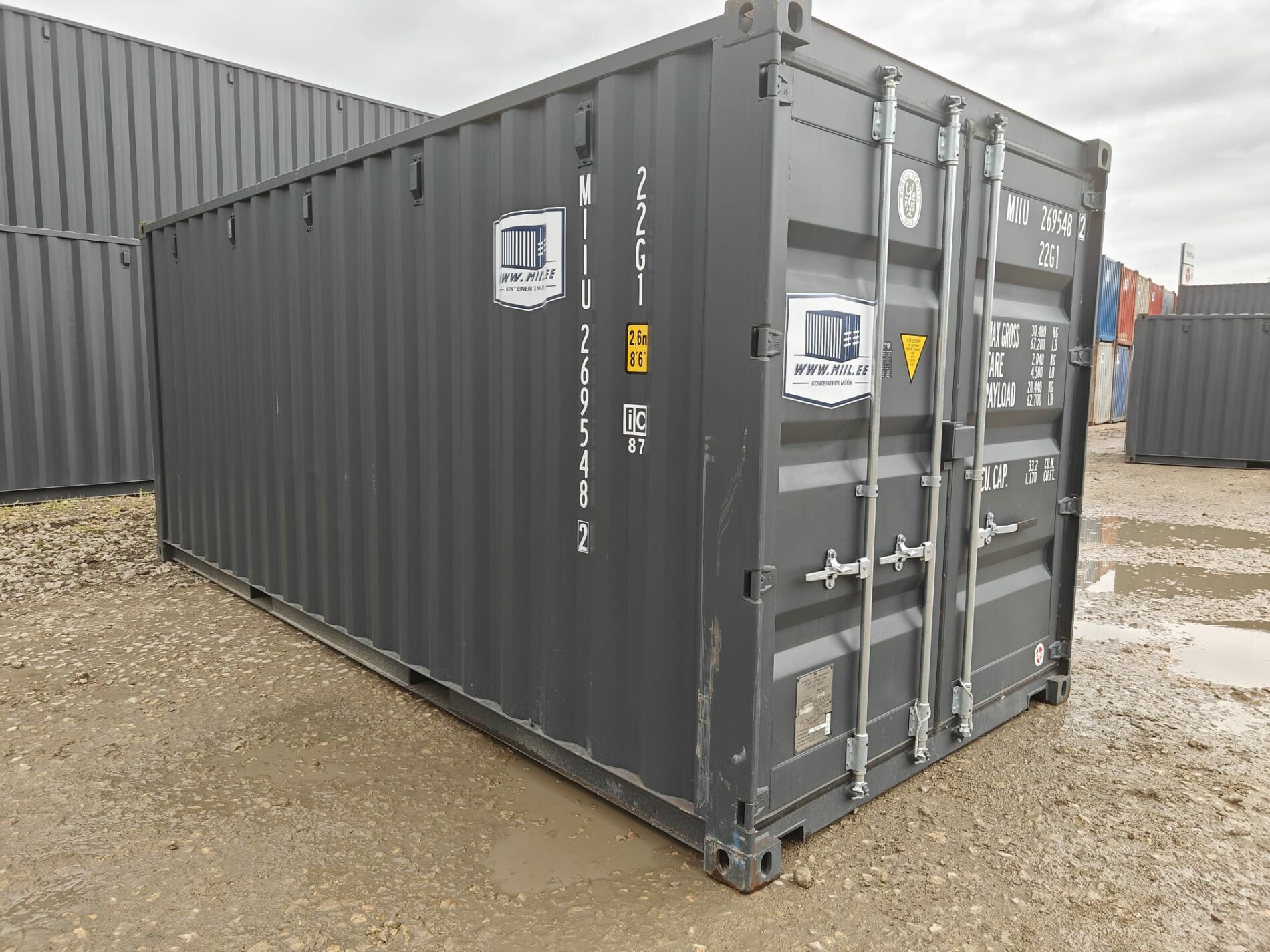 20DC Storage container MIIU2695482- RIGA (Dealer only) - Image 2