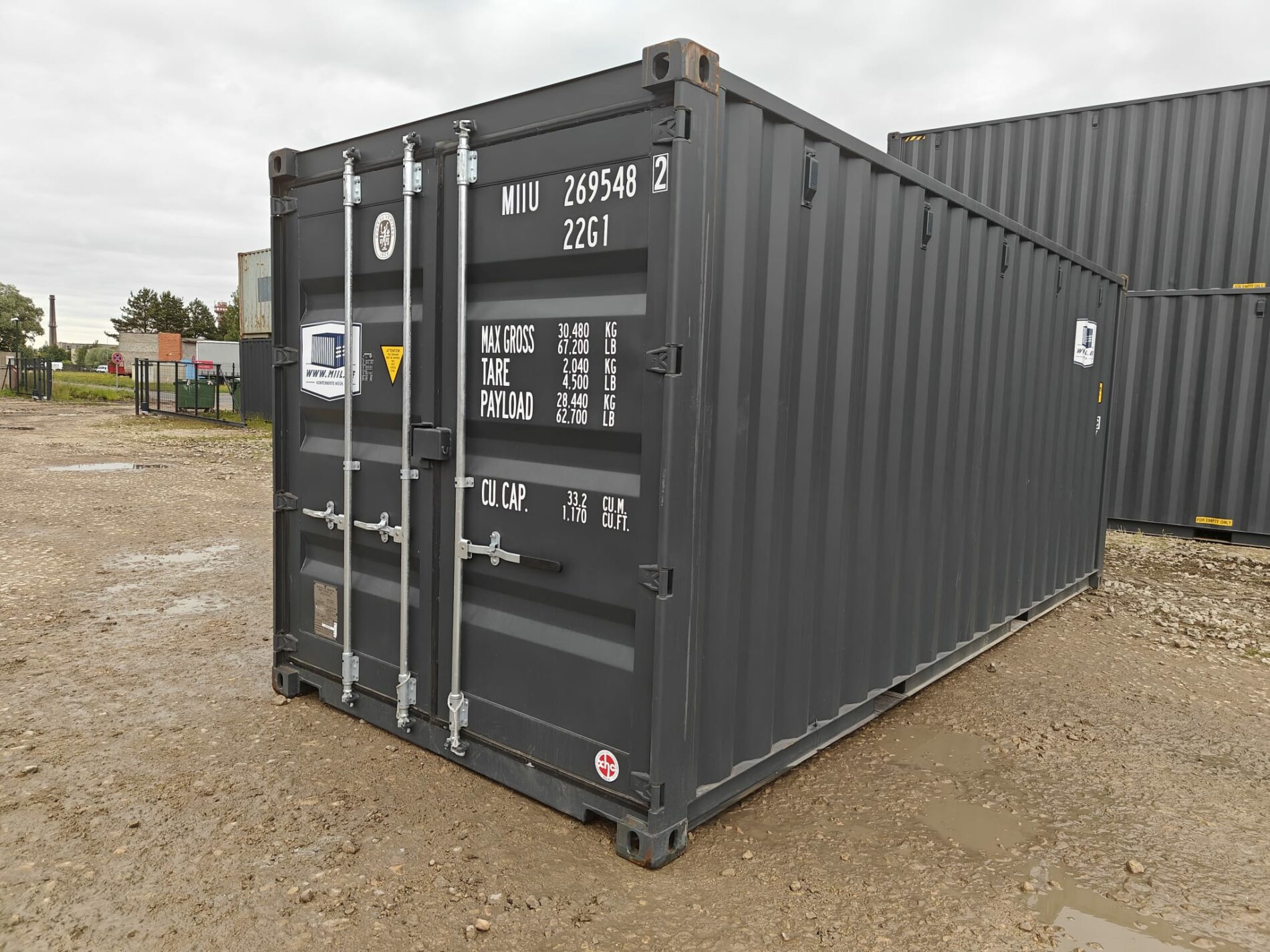 20DC Storage container MIIU2695482- RIGA (Dealer only)