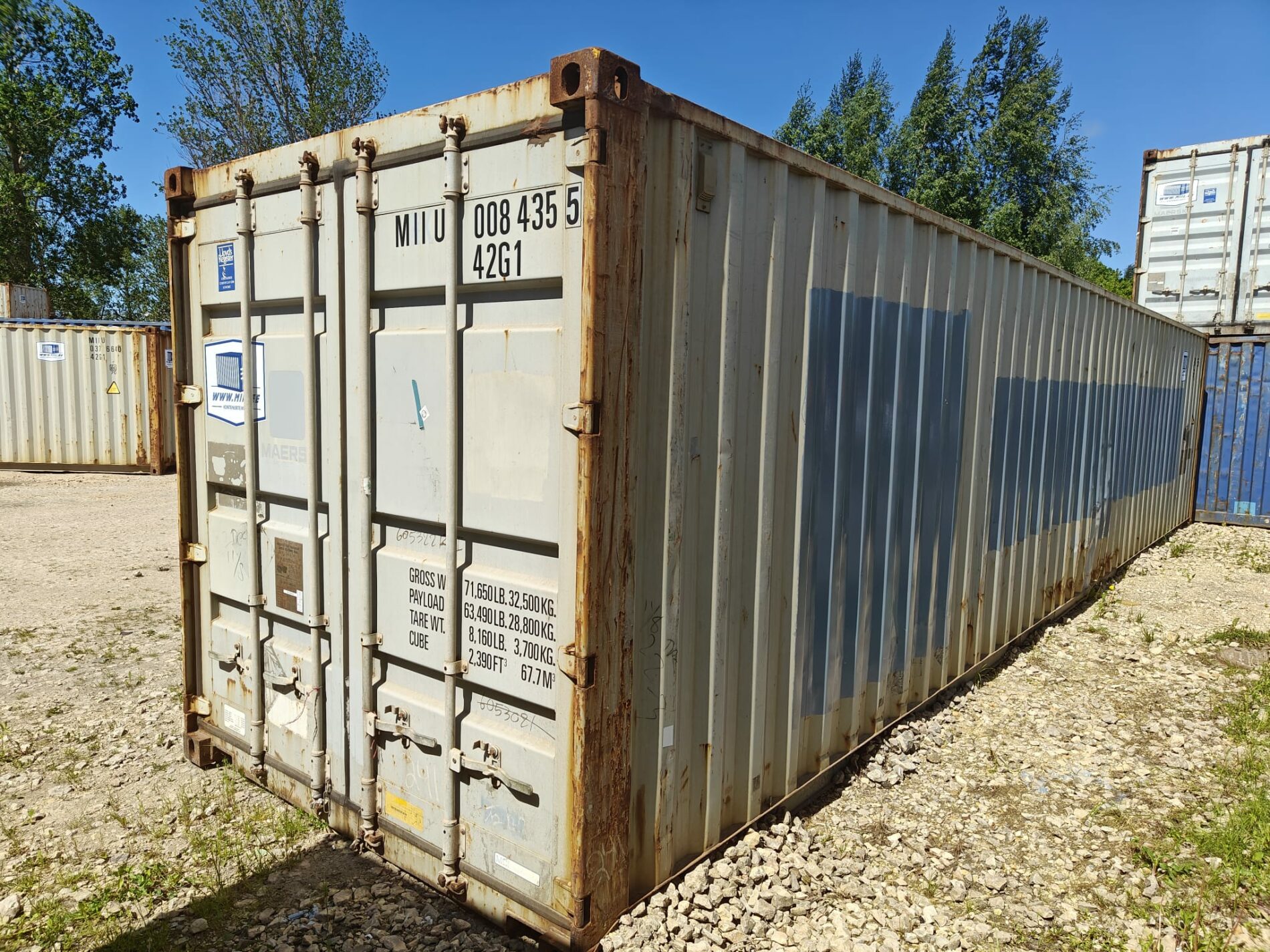 40HC Shipping container MIIU0084355- RIGA (Dealer only)