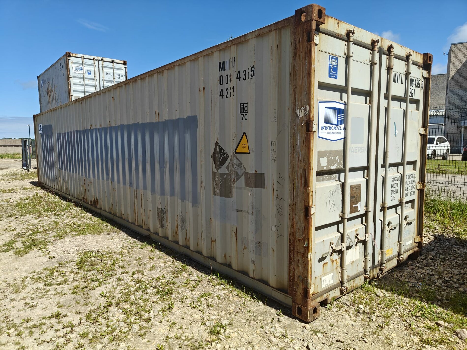 40HC Shipping container MIIU0084355- RIGA (Dealer only) - Image 2