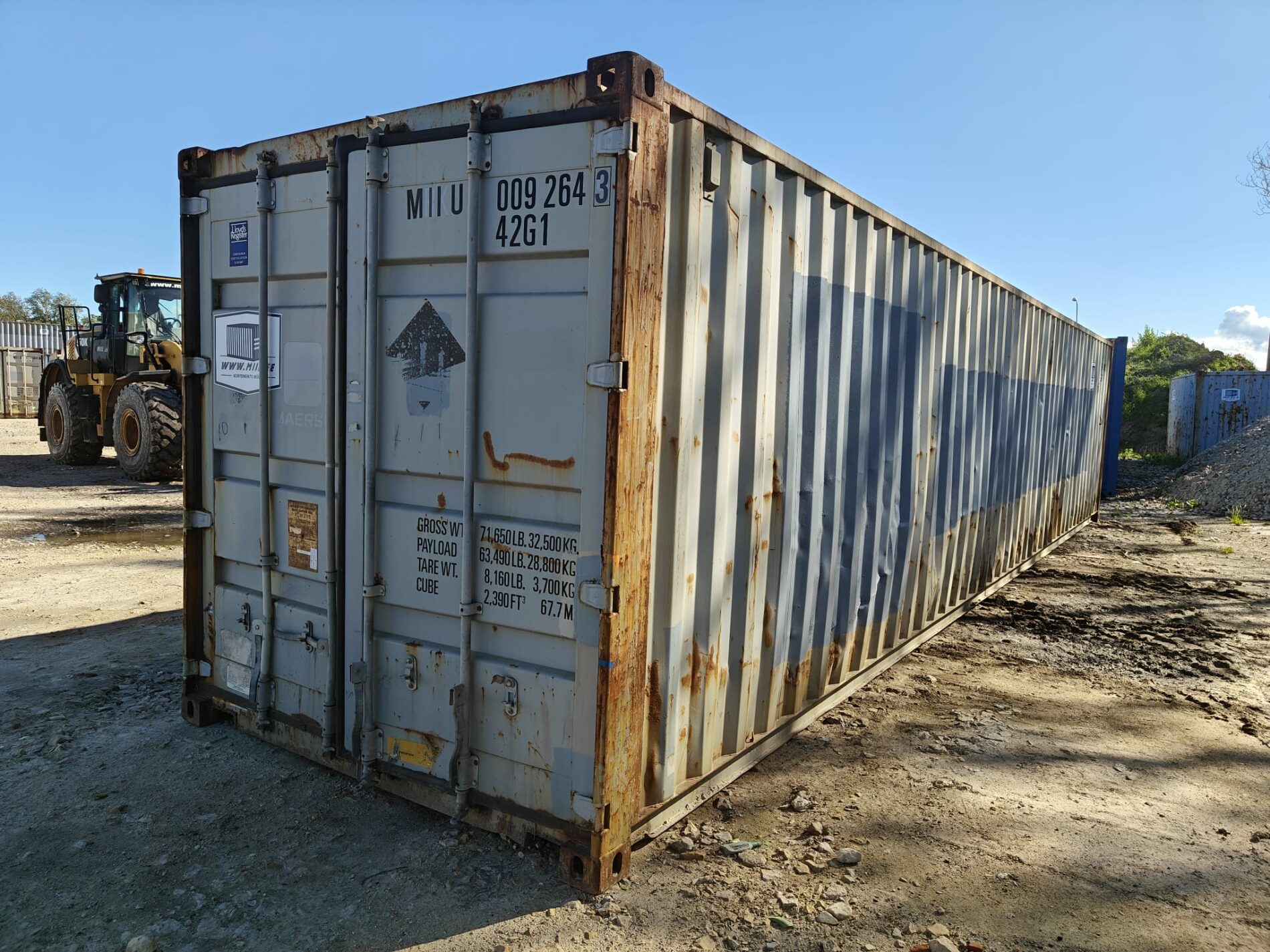 40HC Shipping container MIIU0092643- RIGA (Dealer only)