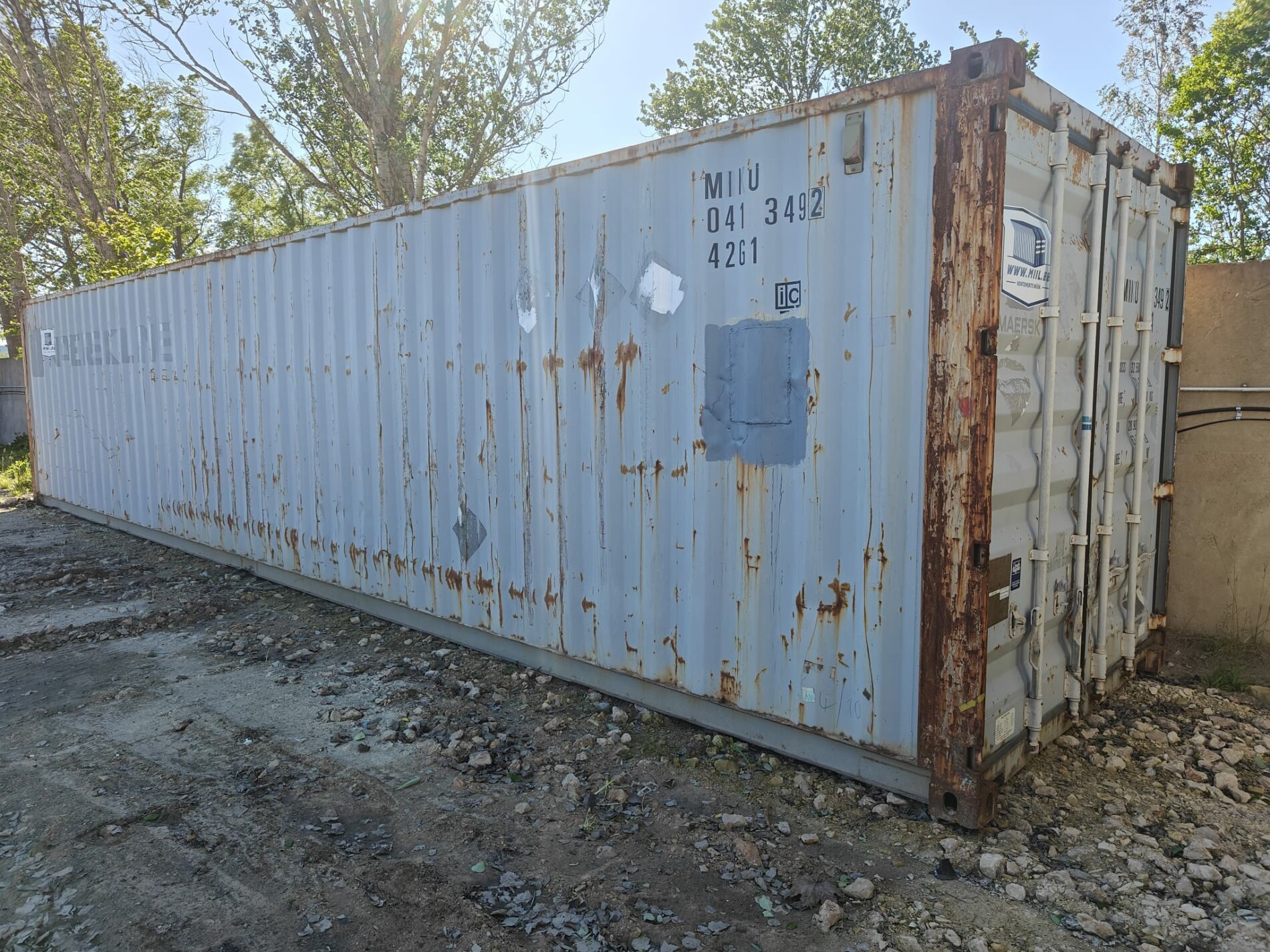 40HC Shipping container MIIU0413492- RIGA (Dealer only)