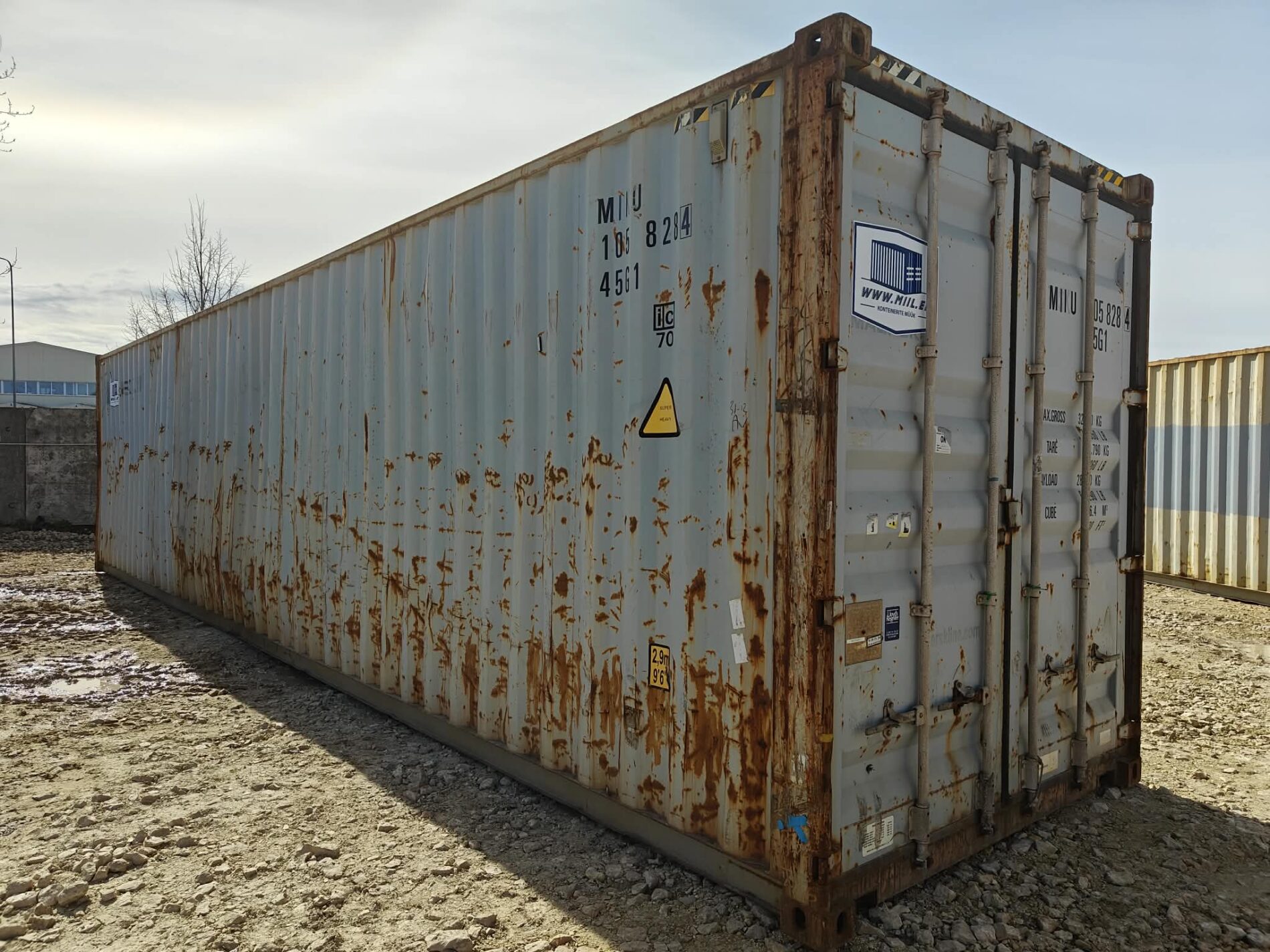 40HC Shipping container MIIU1058284- RIGA (Dealer only) - Image 3