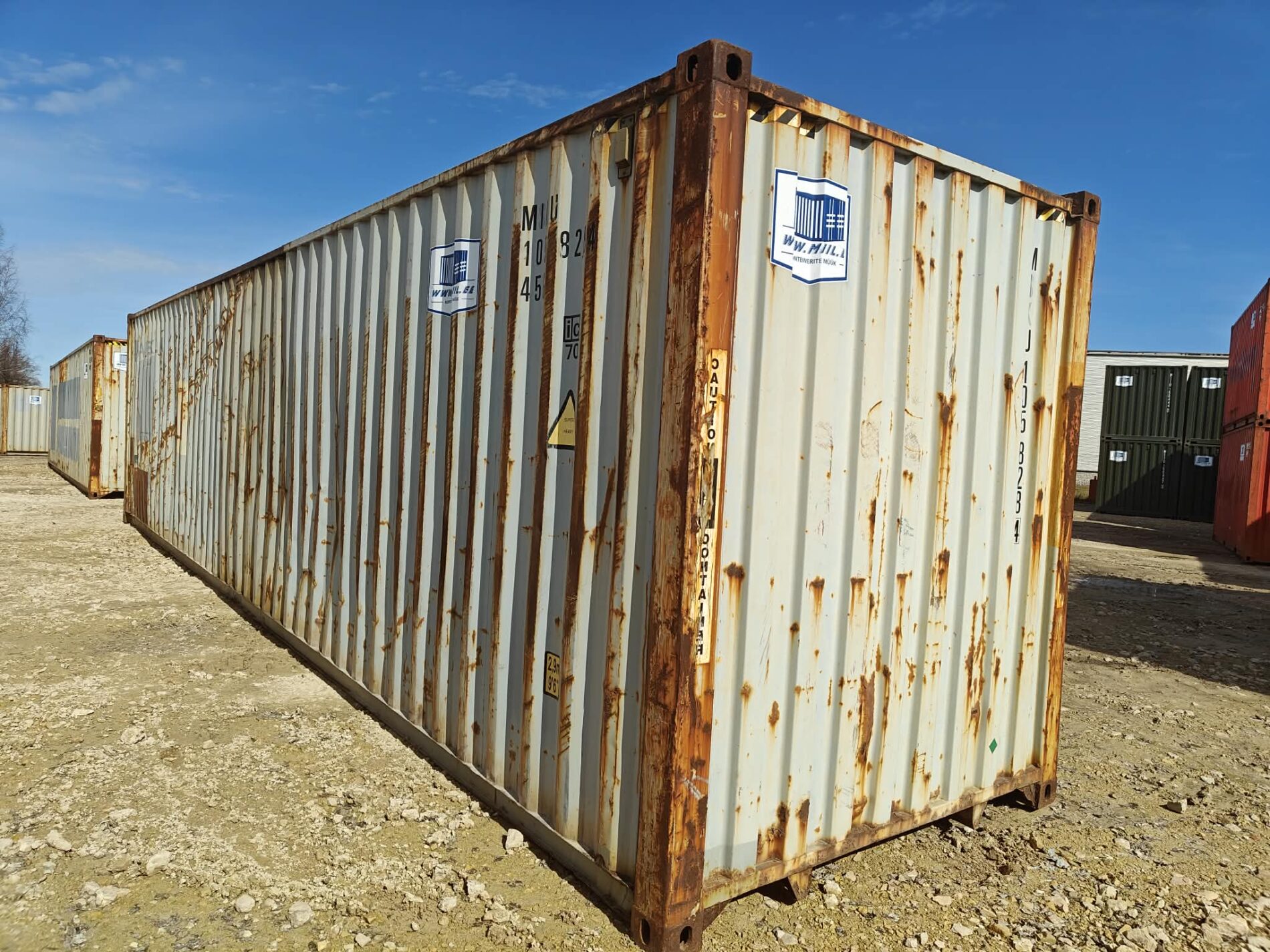 40HC Shipping container MIIU1058284- RIGA (Dealer only) - Image 4