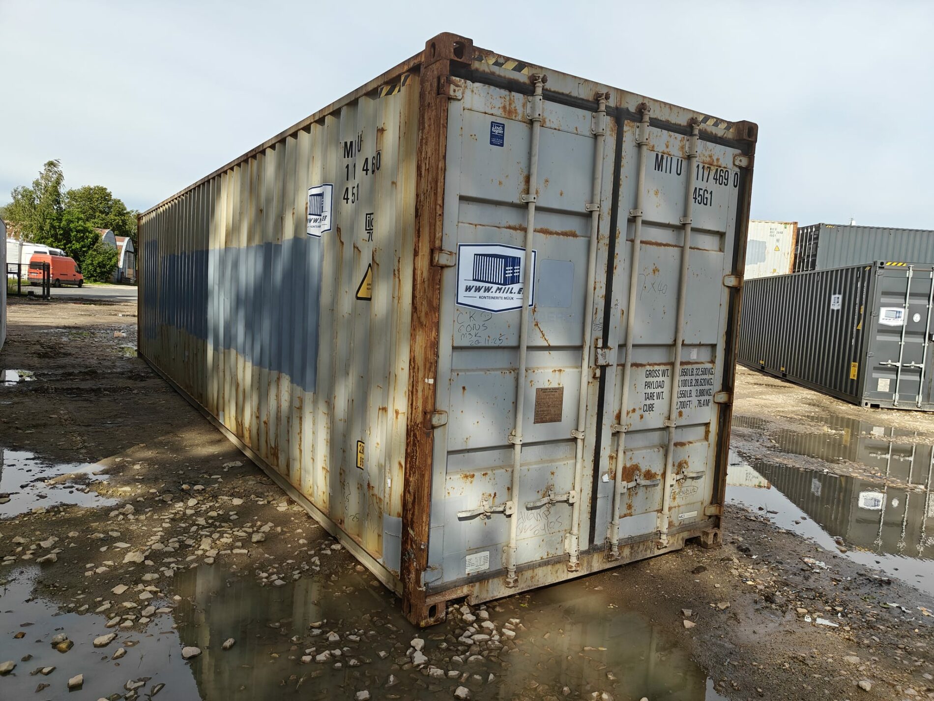 40HC Shipping container MIIU1174690- RIGA (Dealer only) - Image 2