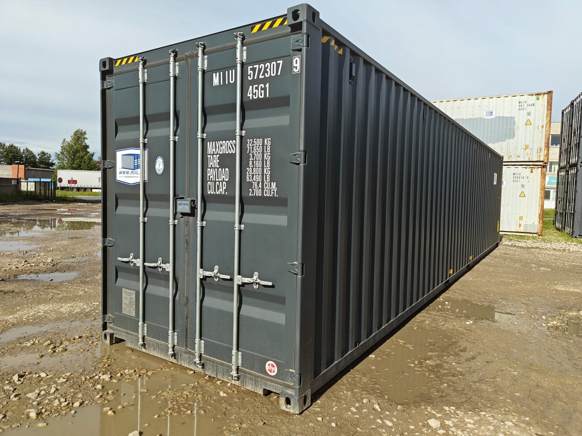 40HC Storage container MIIU5723079- RIGA (Dealer only)