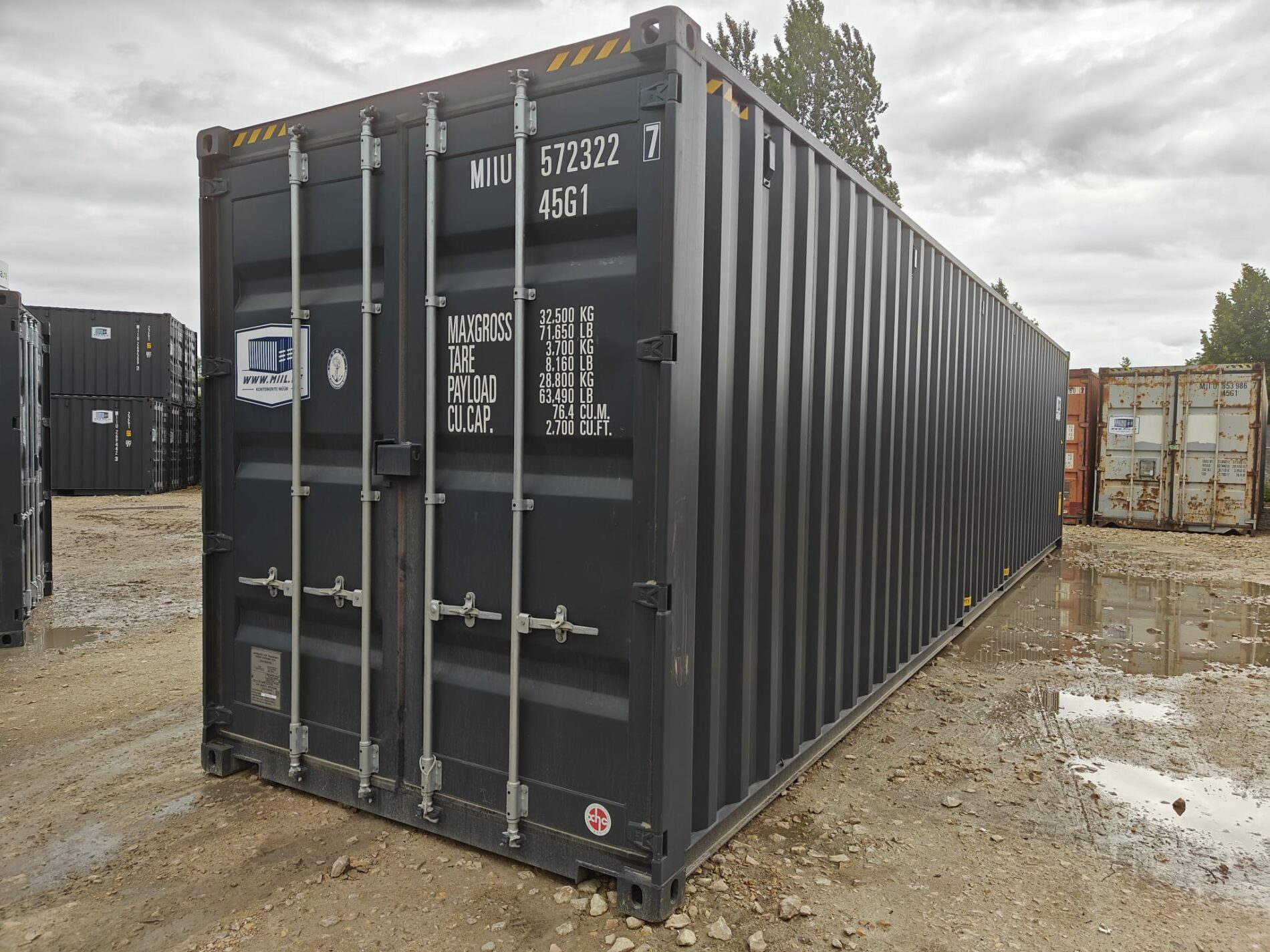 40HC Storage container MIIU5723227- RIGA (Dealer only)