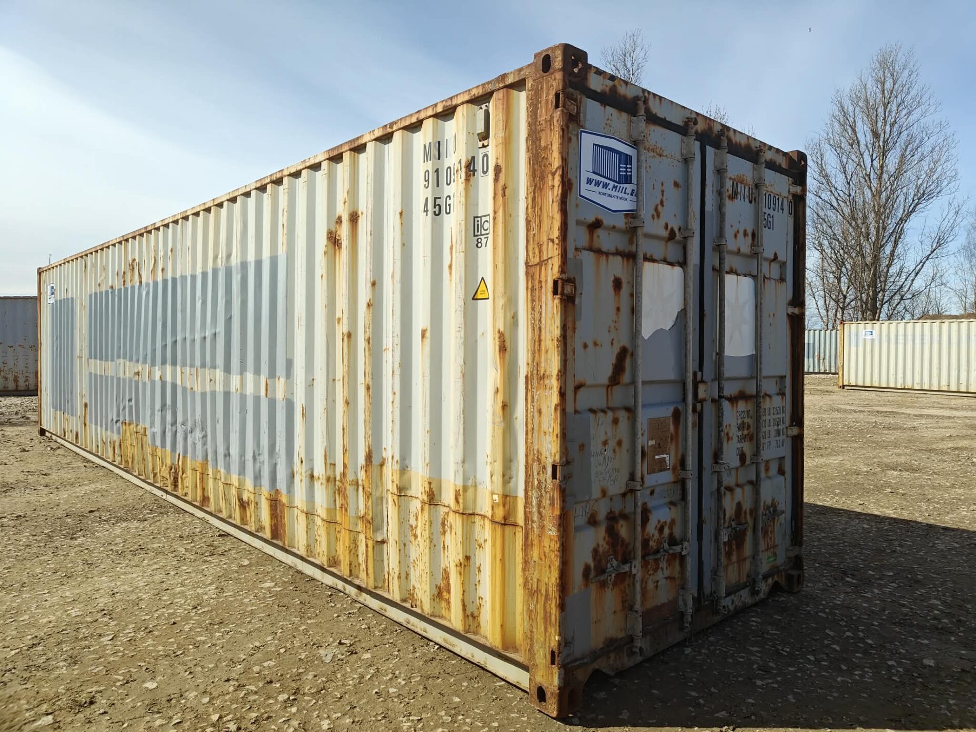 40HC Shipping container MIIU9109140- RIGA (Dealer only) - Image 2