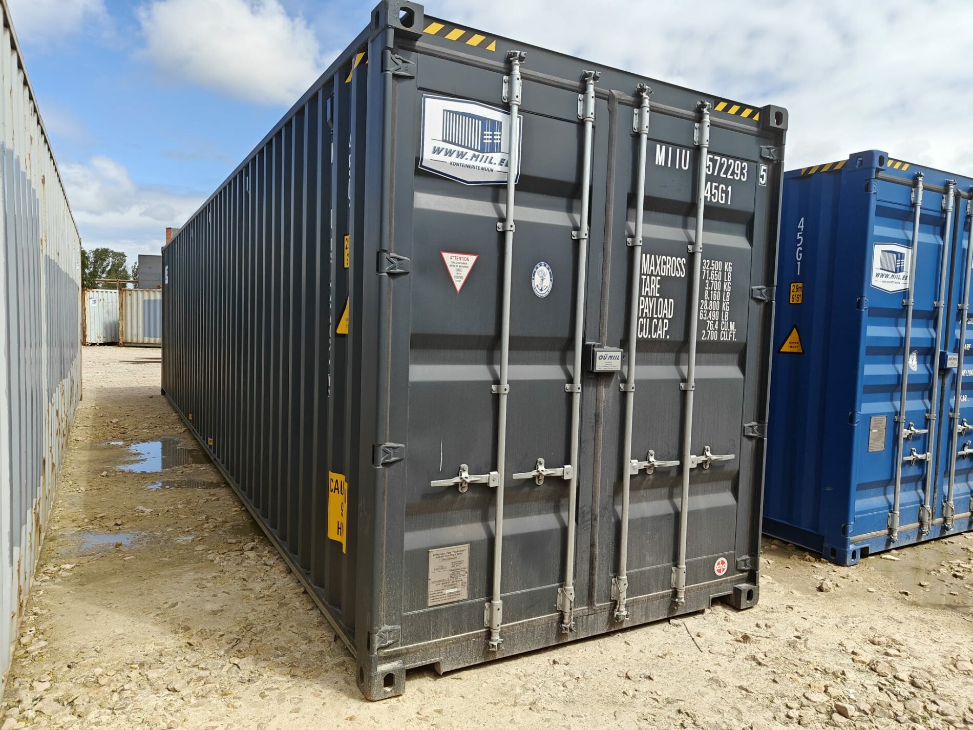 40HC Storage container MIIU5722935- RIGA (Dealer only) - Image 2