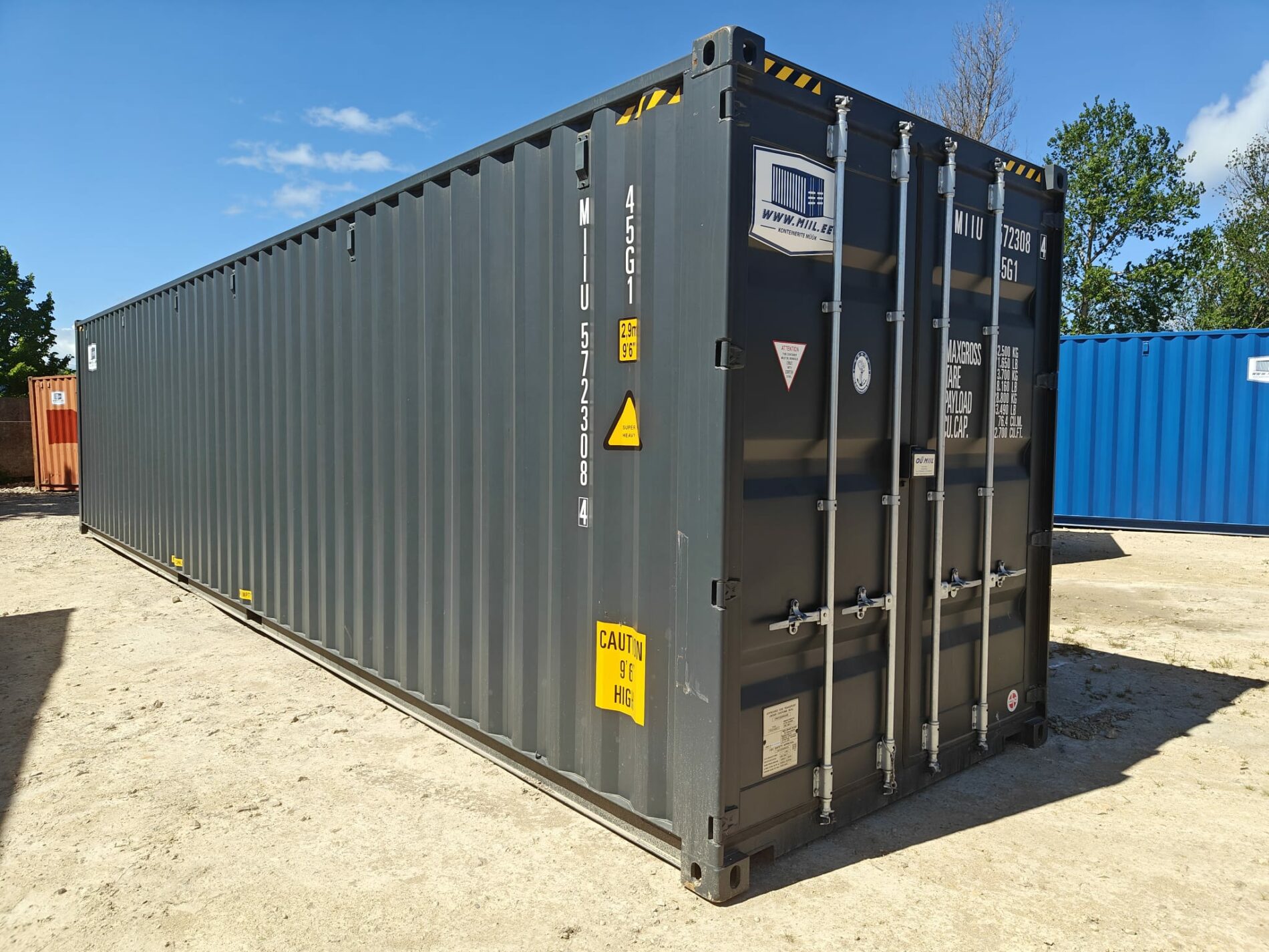 40HC Storage container MIIU5723084- RIGA (Dealer only) - Image 2