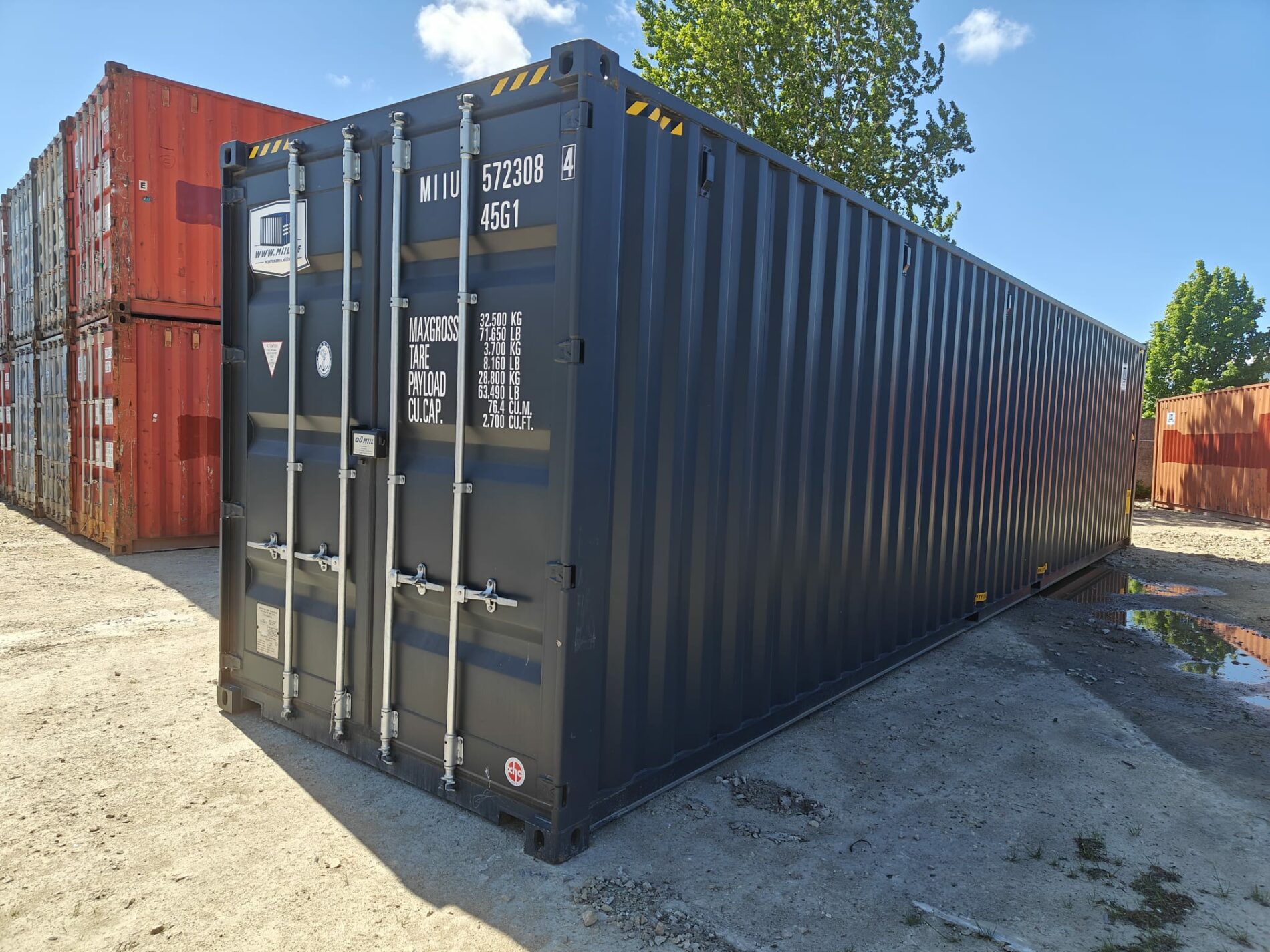 40HC Storage container MIIU5723084- RIGA (Dealer only)