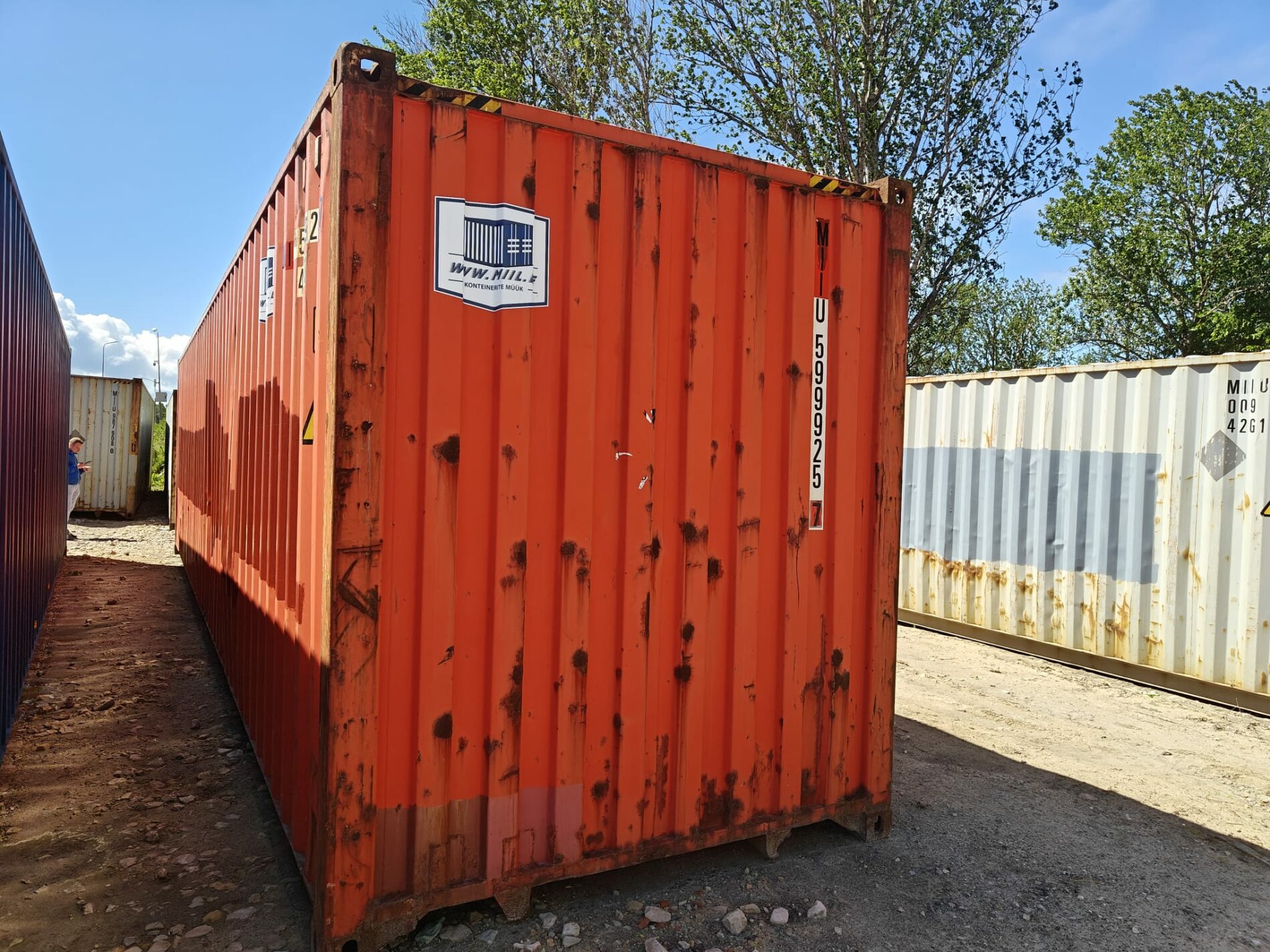40HC Shipping container MIIU5999257- RIGA (Dealer only) - Image 4